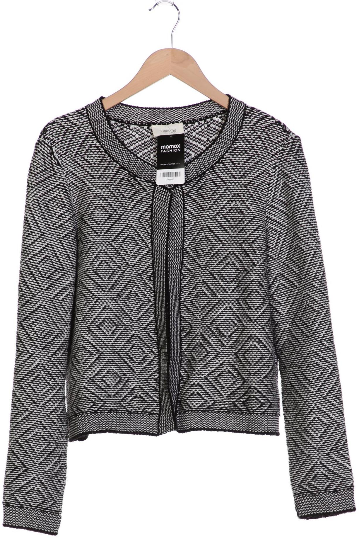 

Cartoon Damen Strickjacke, grau