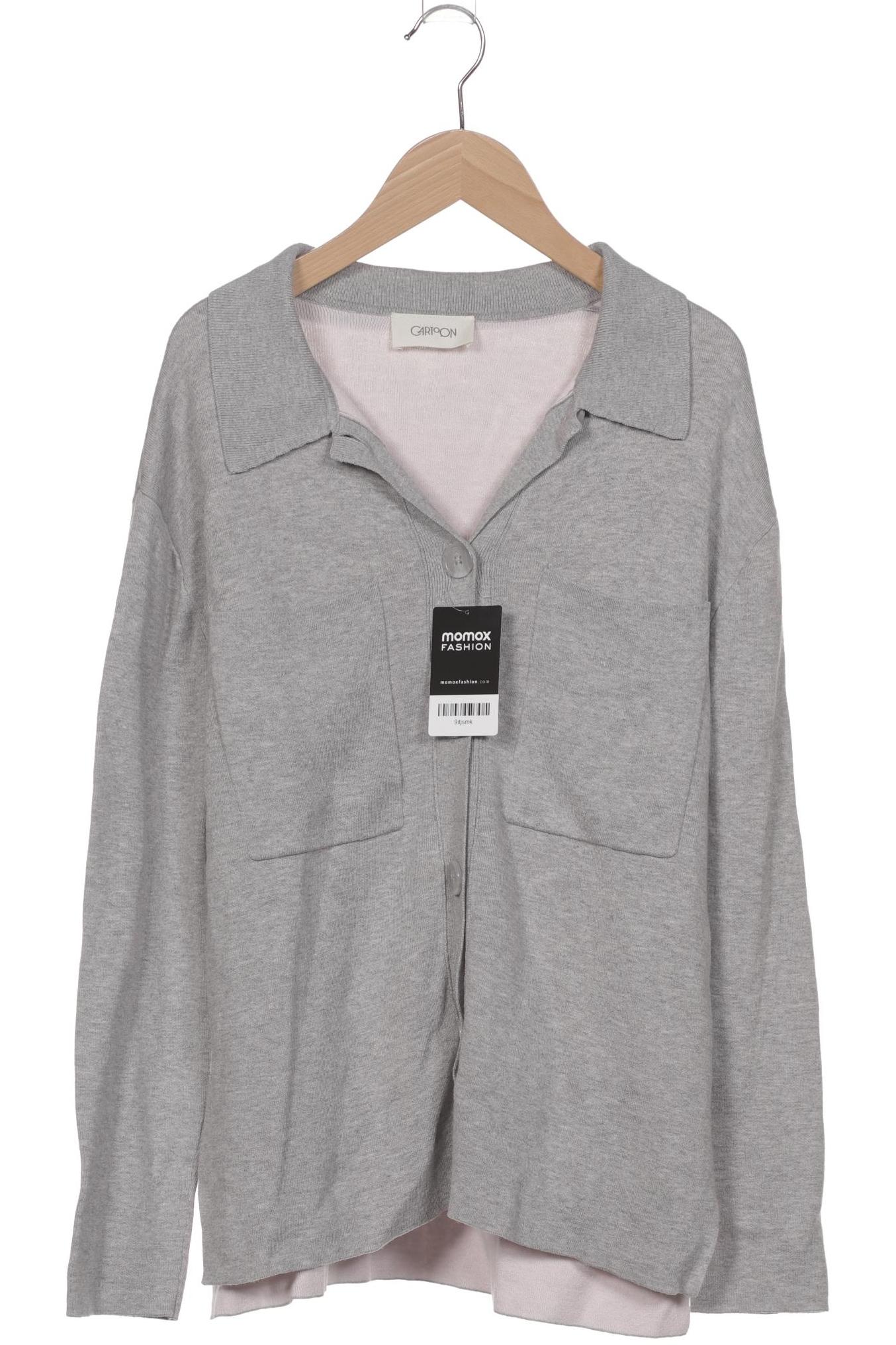 

Cartoon Damen Strickjacke, grau, Gr. 34