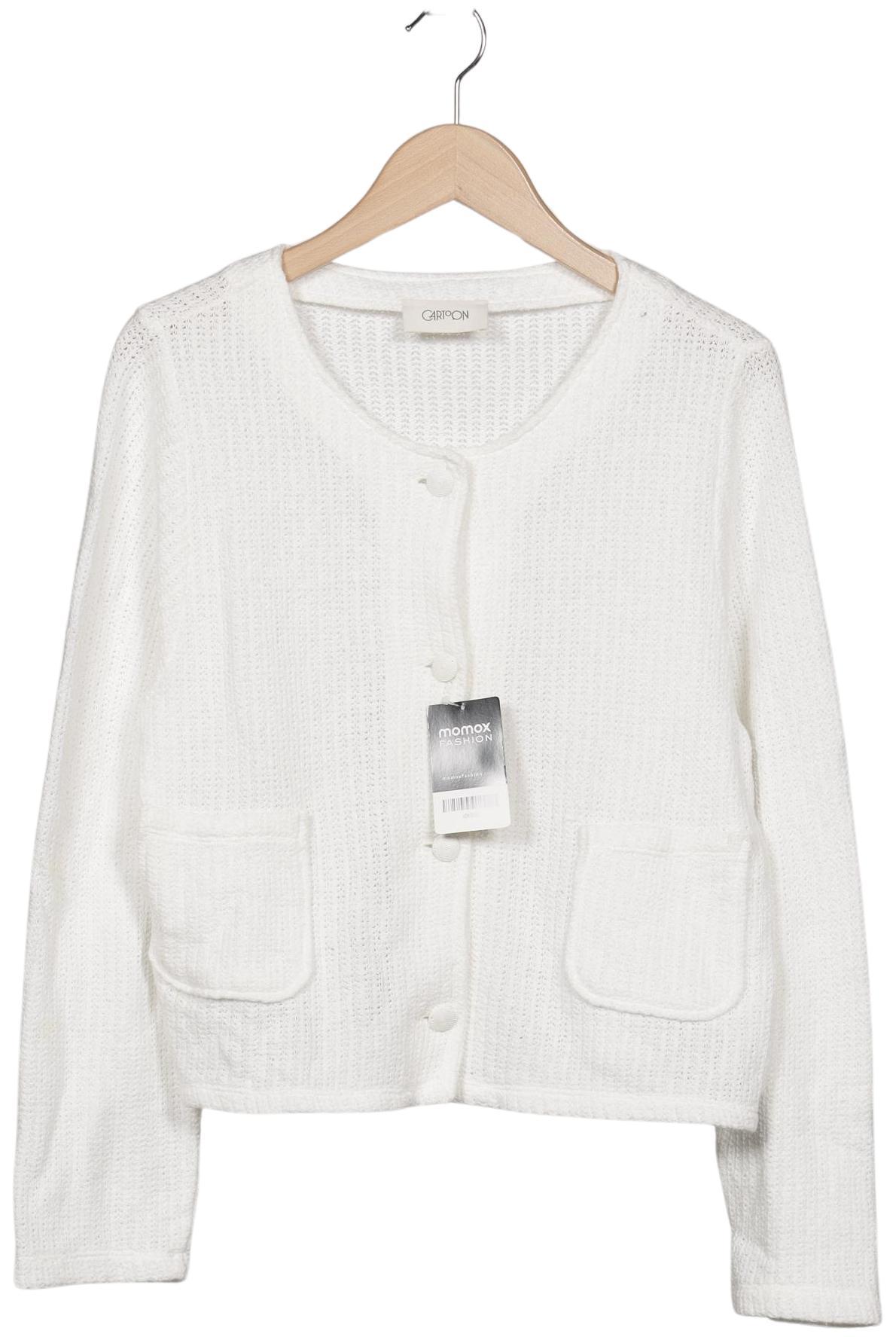 

Cartoon Damen Strickjacke, weiß, Gr. 38