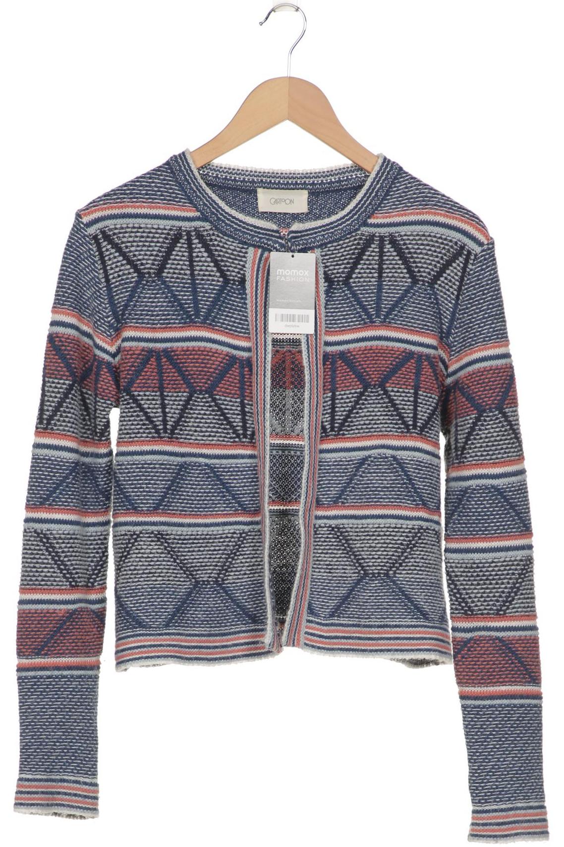 

Cartoon Damen Strickjacke, blau