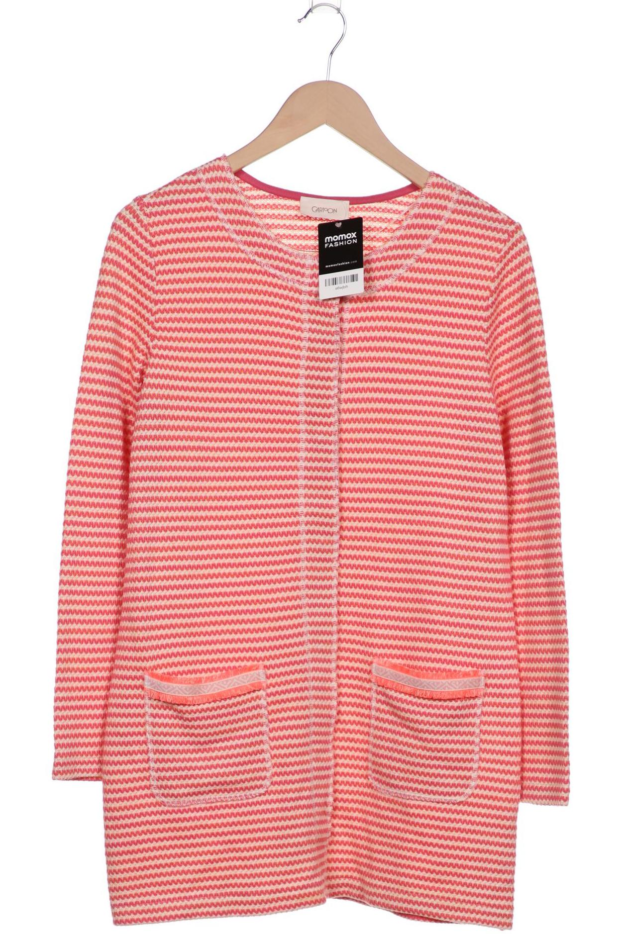 

Cartoon Damen Strickjacke, pink