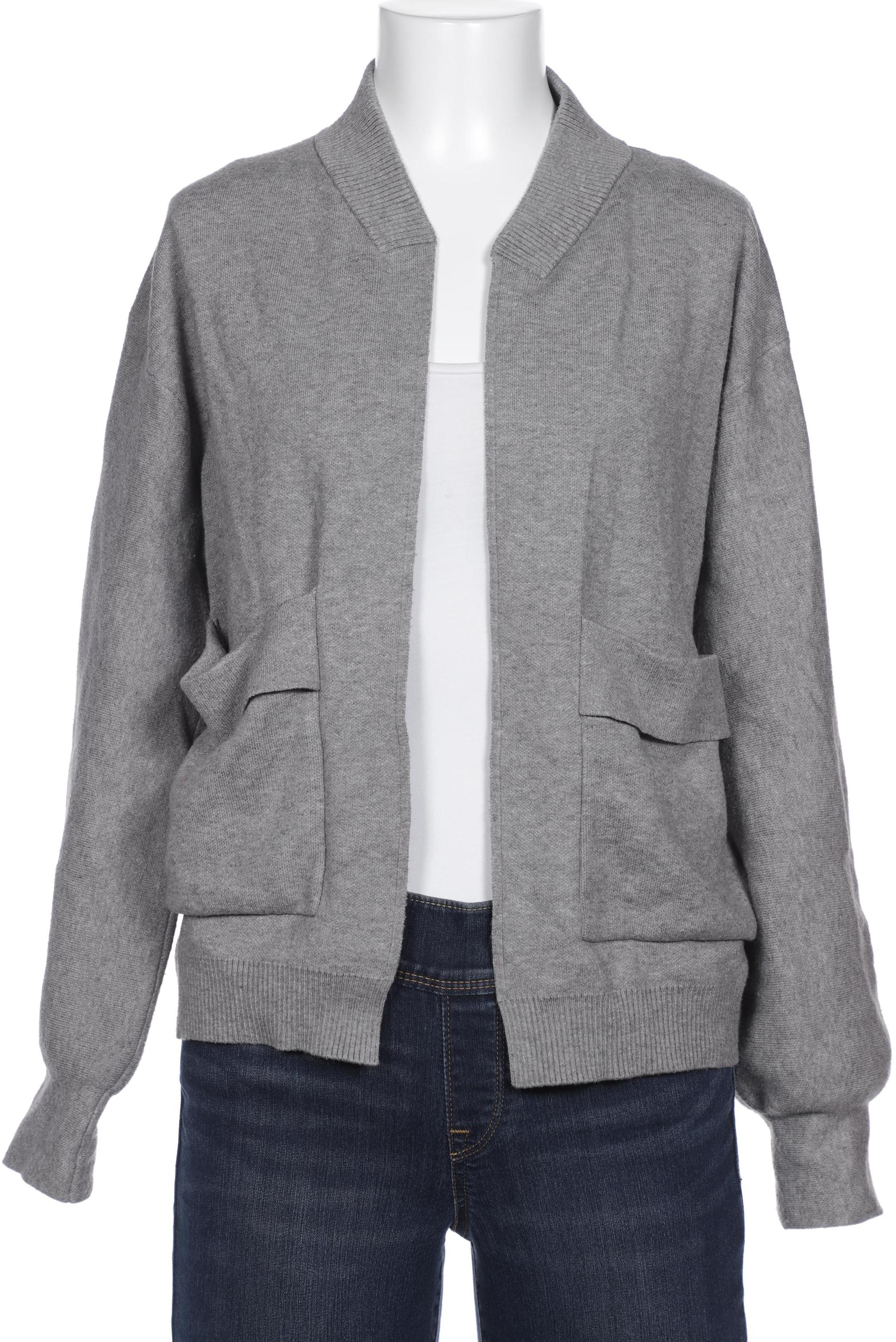 

Cartoon Damen Strickjacke, grau