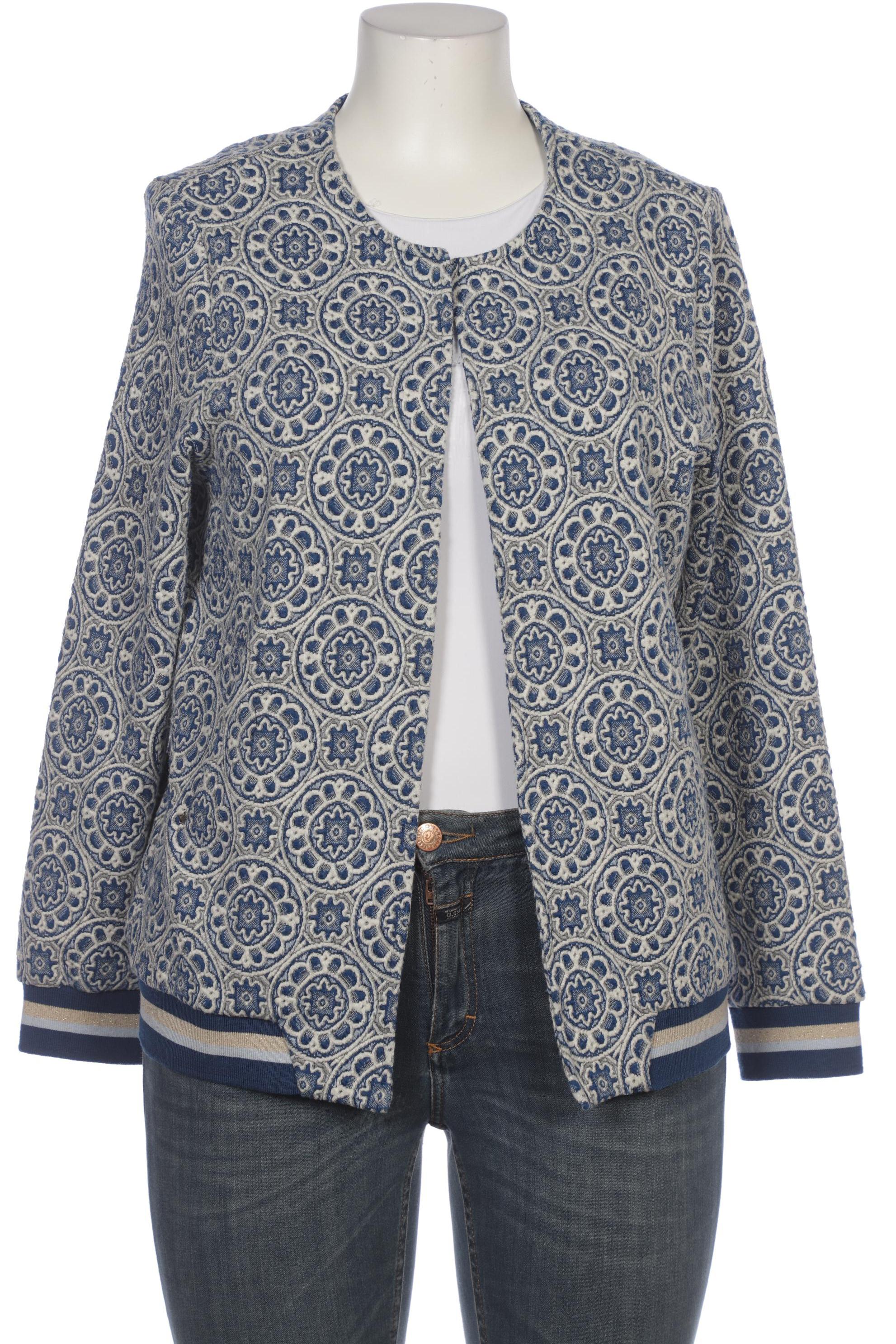 

Cartoon Damen Strickjacke, blau