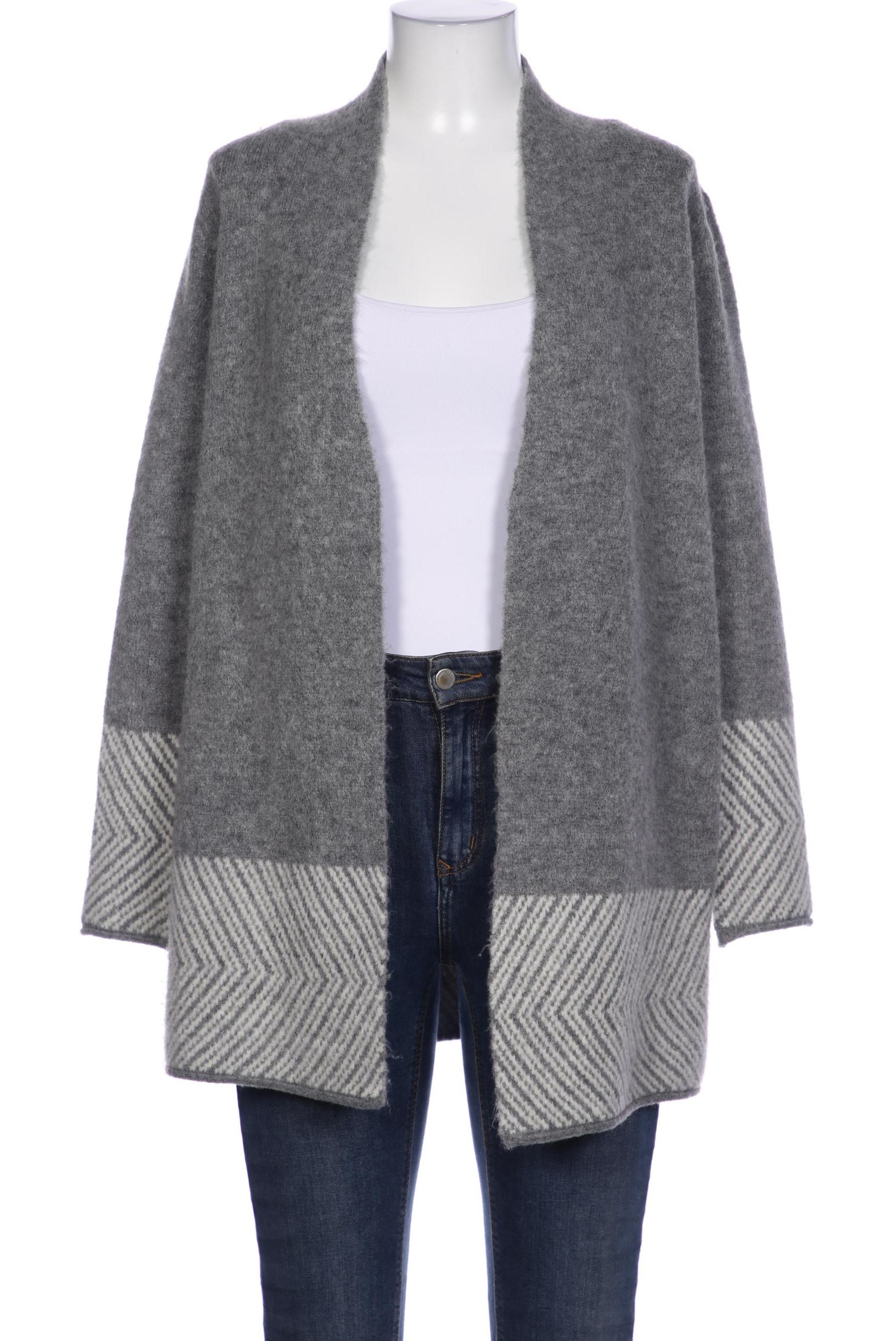 

Cartoon Damen Strickjacke, grau