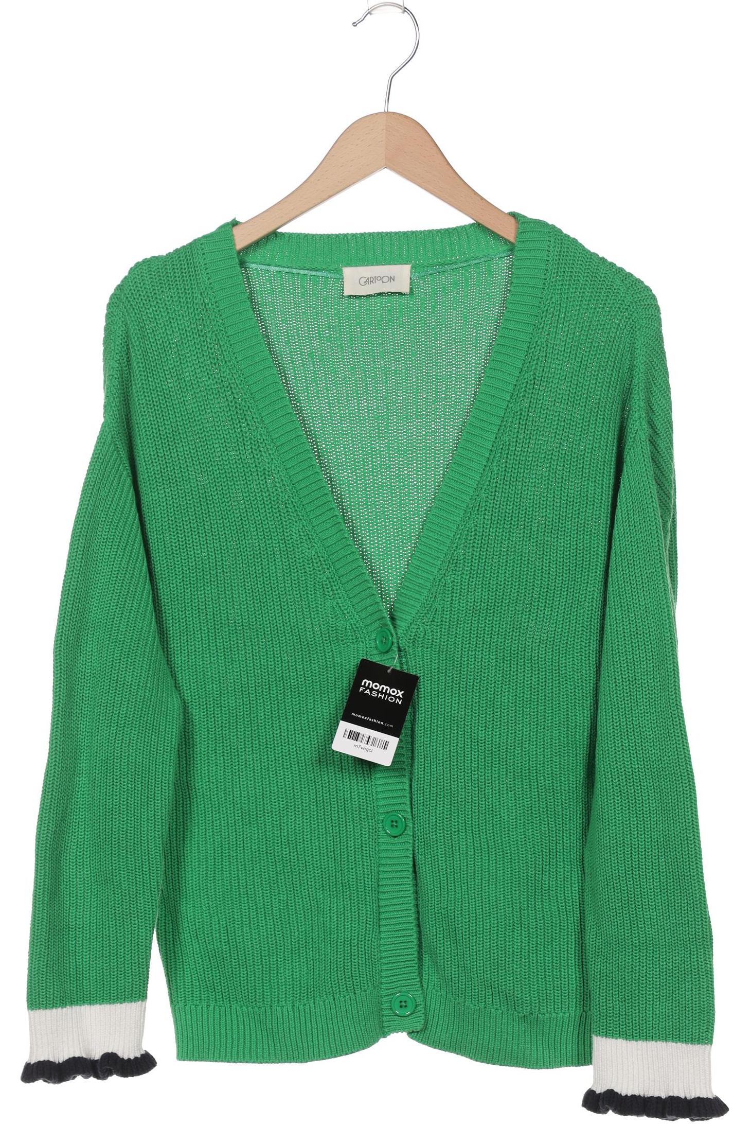 

Cartoon Damen Strickjacke, grün, Gr. 38