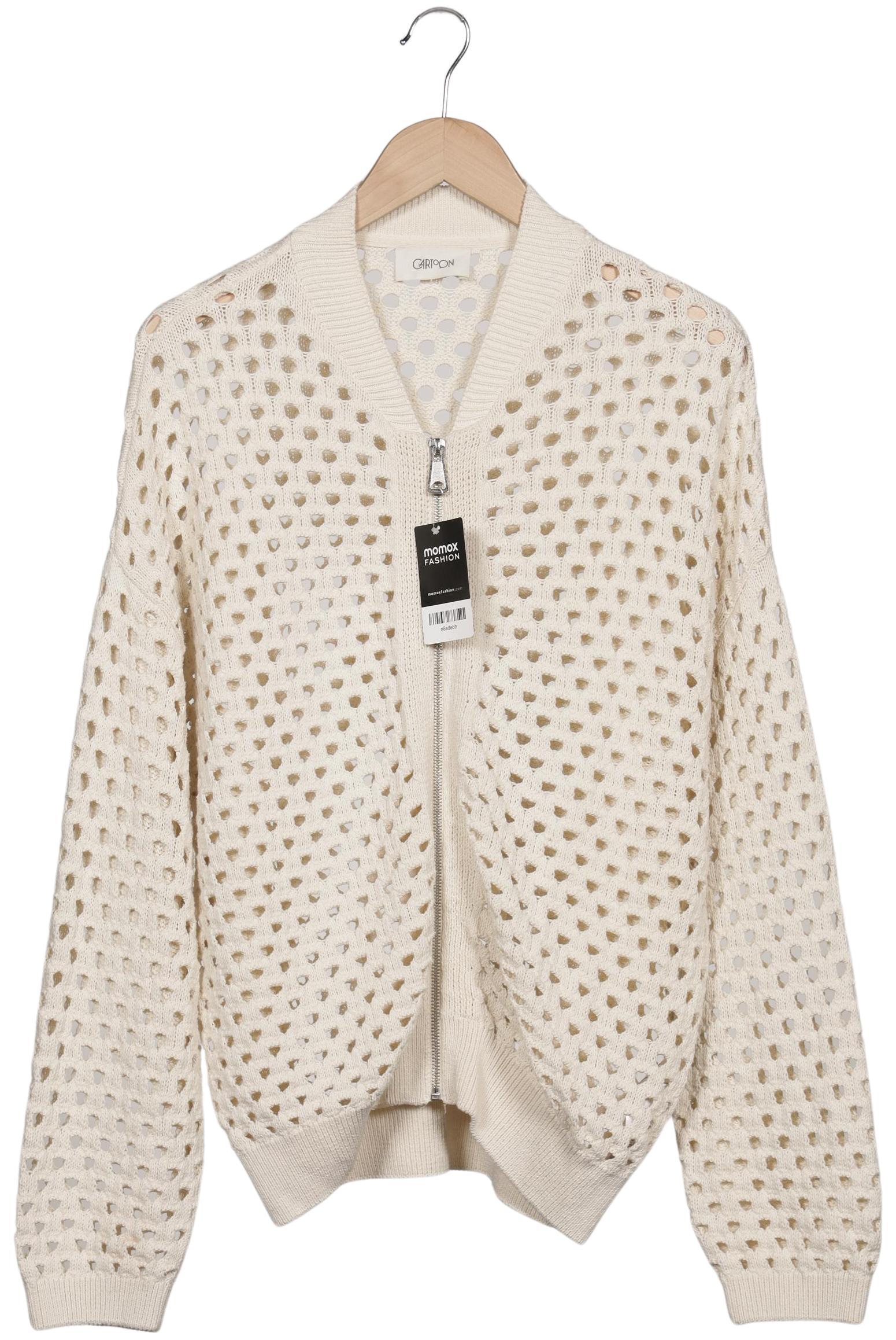 

Cartoon Damen Strickjacke, cremeweiß, Gr. 38