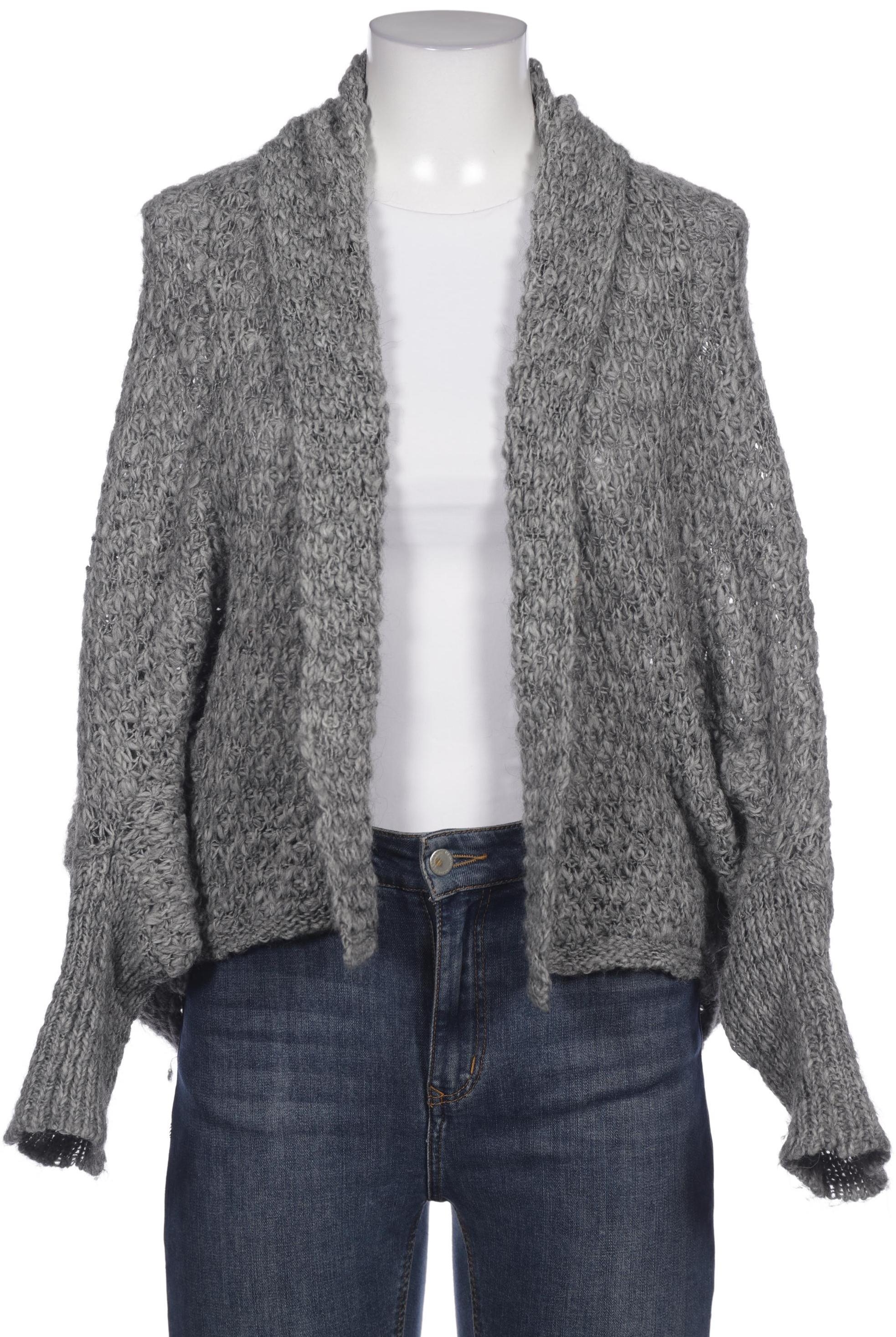 

Cartoon Damen Strickjacke, grau
