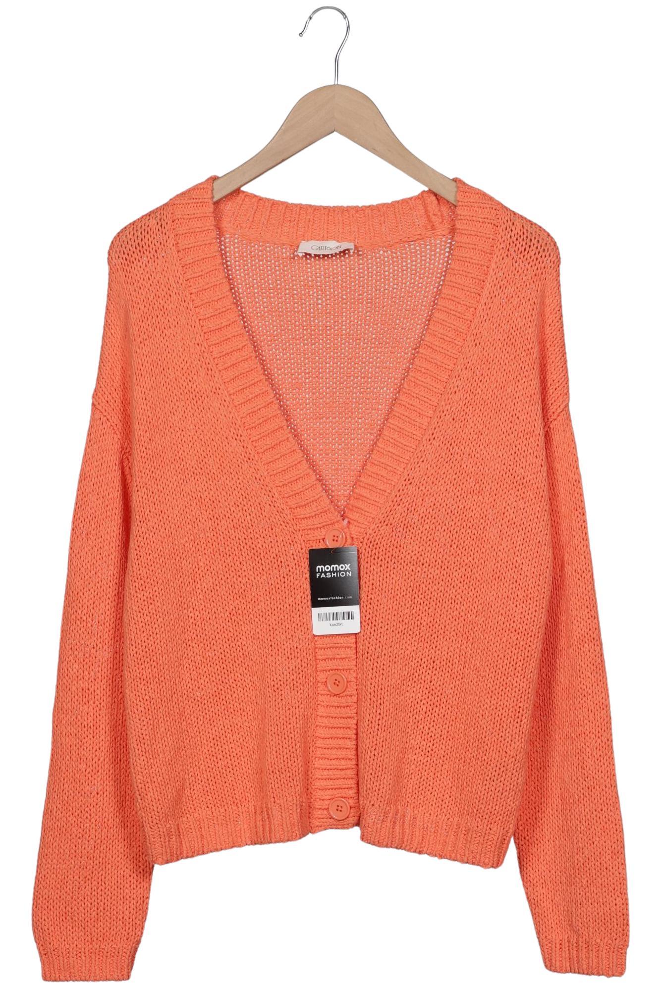 

Cartoon Damen Strickjacke, orange, Gr. 40