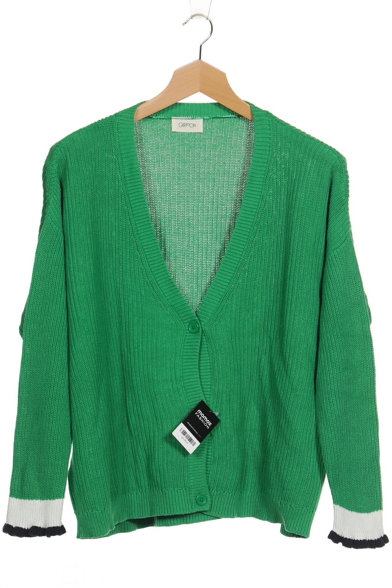 

Cartoon Damen Strickjacke, grün, Gr. 46