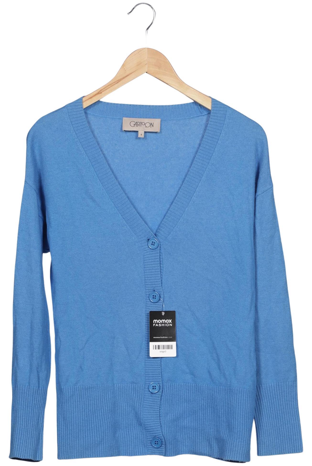 

Cartoon Damen Strickjacke, blau, Gr. 36