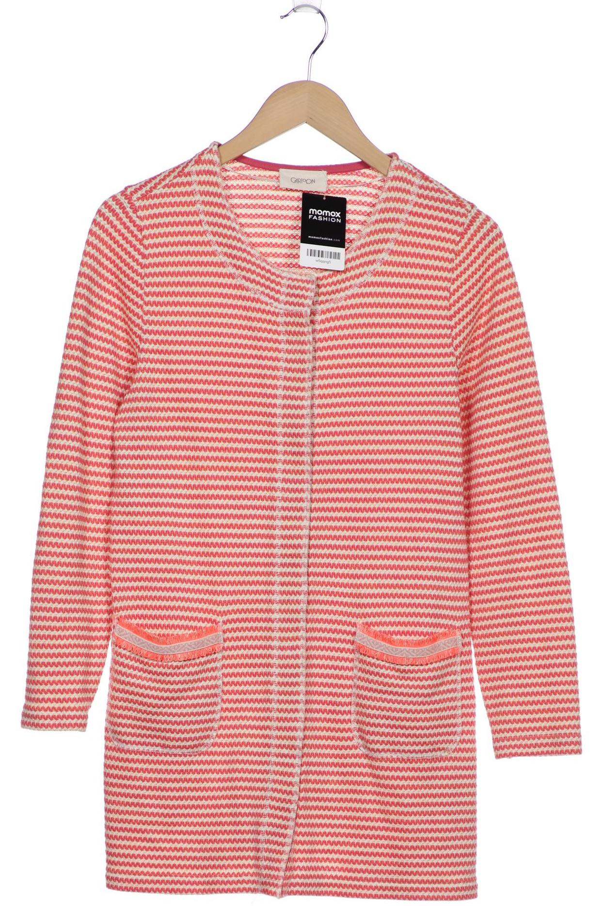 

Cartoon Damen Strickjacke, pink