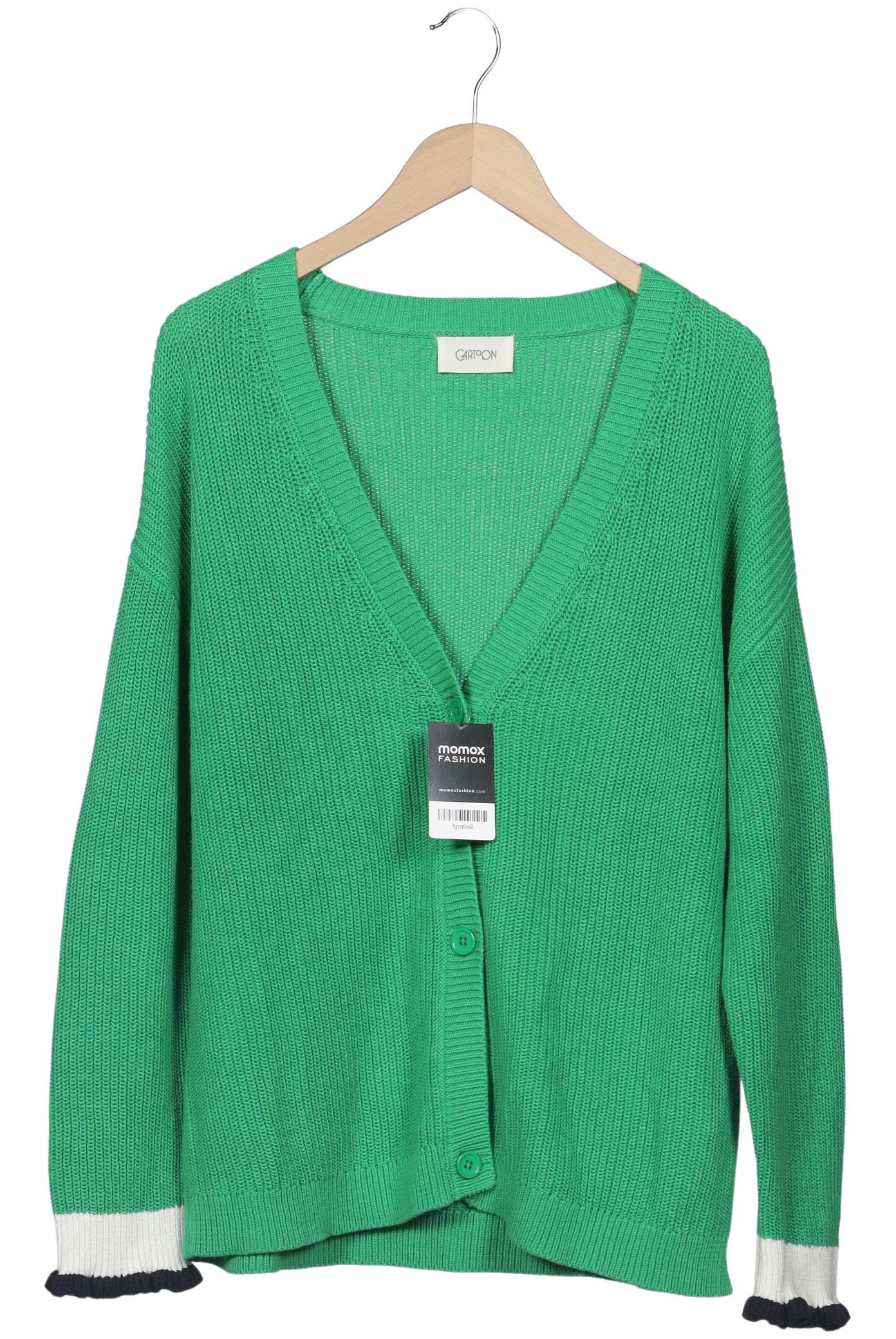 

Cartoon Damen Strickjacke, grün, Gr. 44