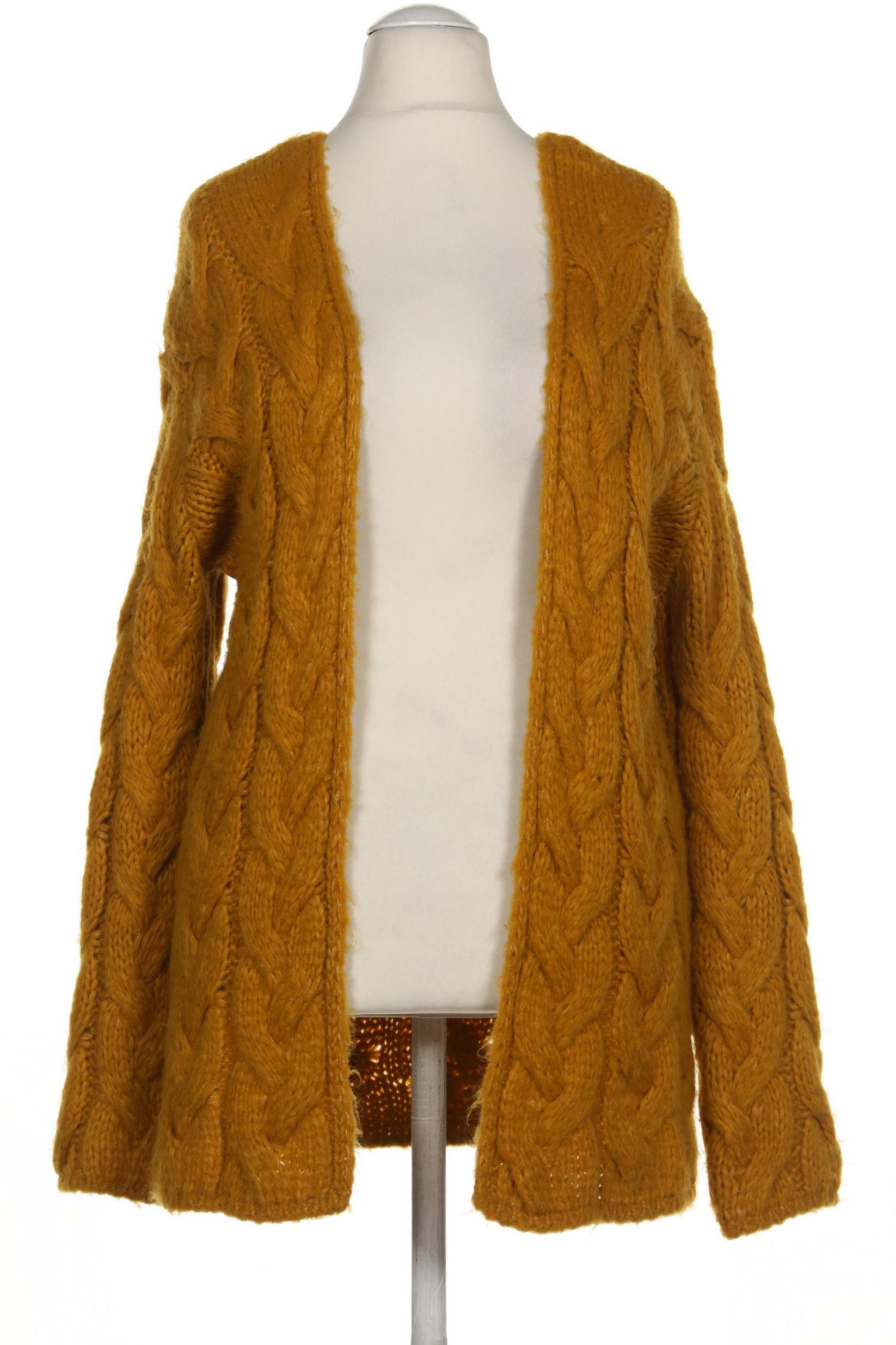 

Cartoon Damen Strickjacke, gelb
