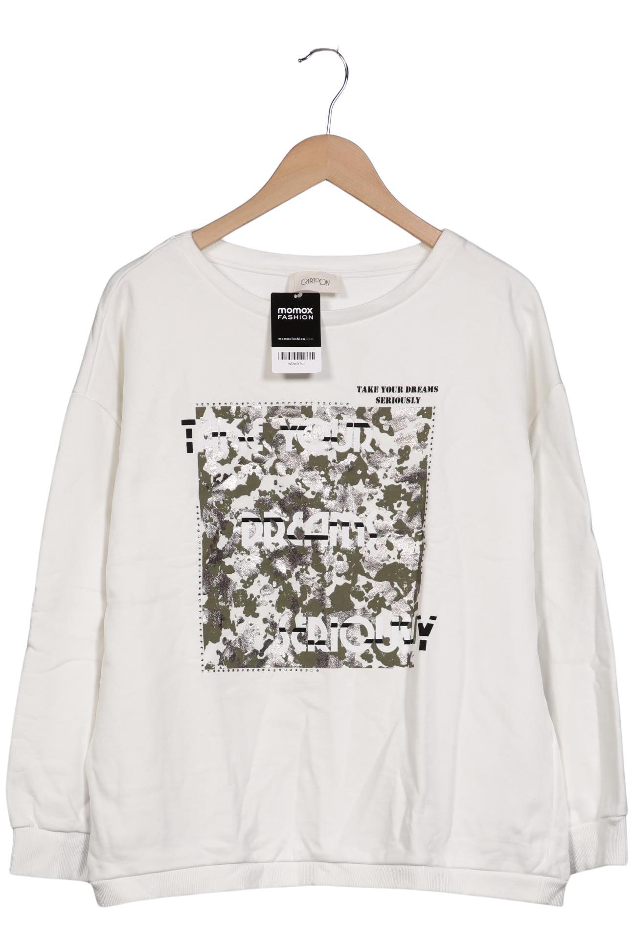 

Cartoon Damen Sweatshirt, weiß, Gr. 42