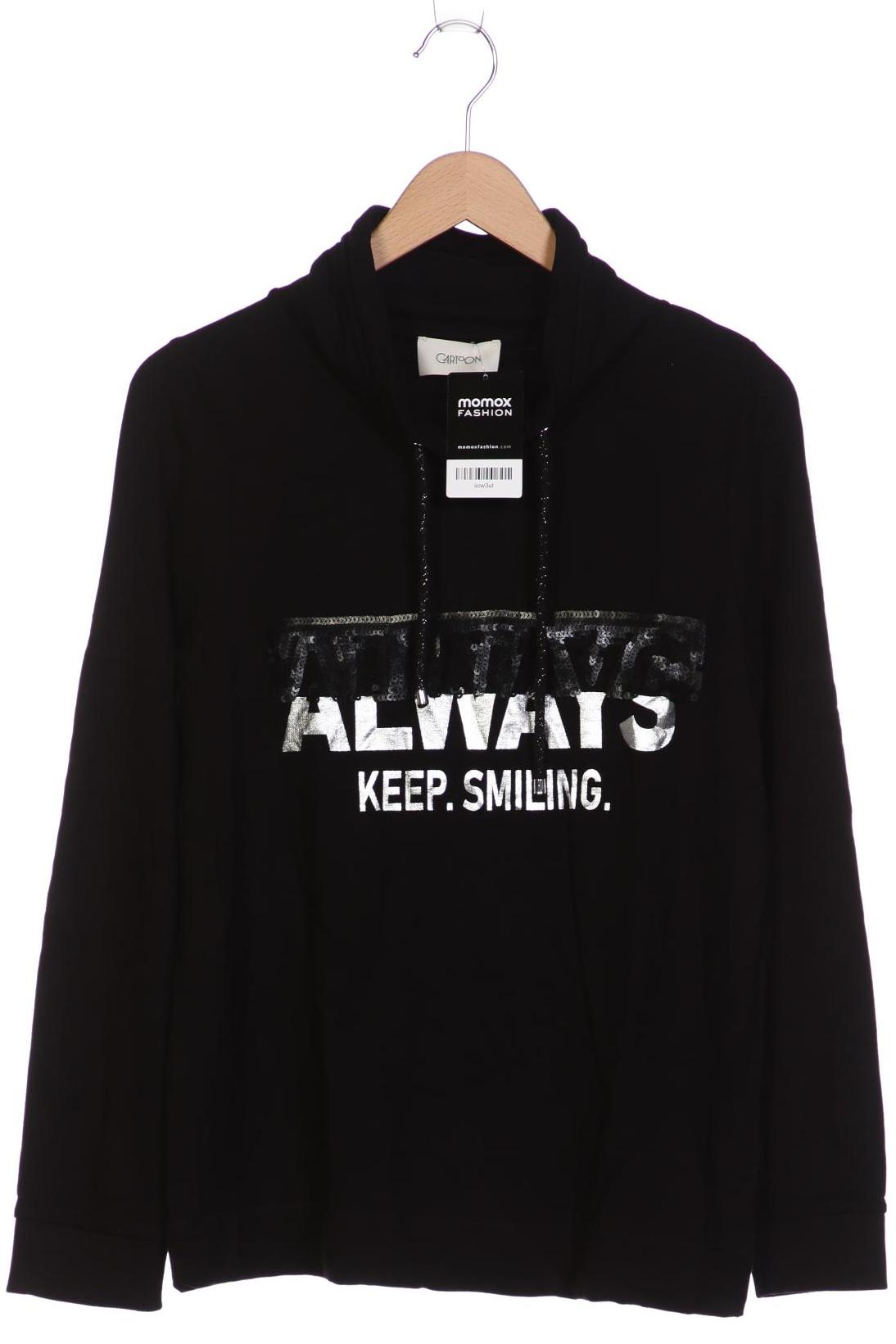 

Cartoon Damen Sweatshirt, schwarz, Gr. 42
