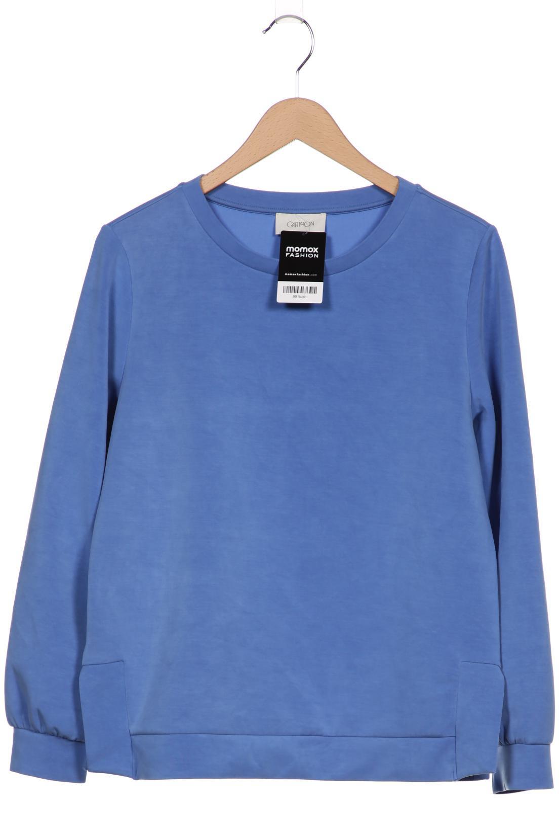 

Cartoon Damen Sweatshirt, blau