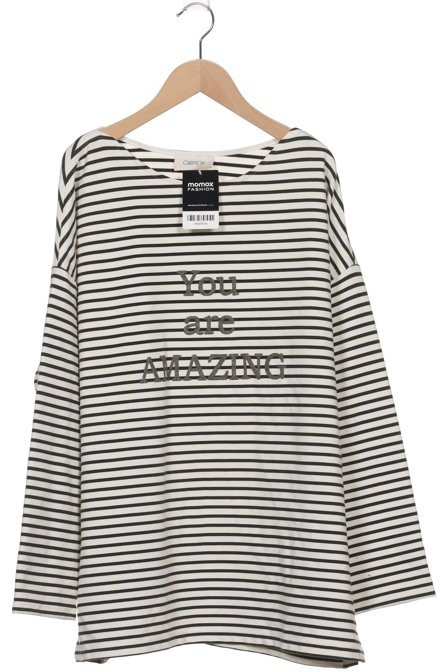 

Cartoon Damen Sweatshirt, cremeweiß, Gr. 44