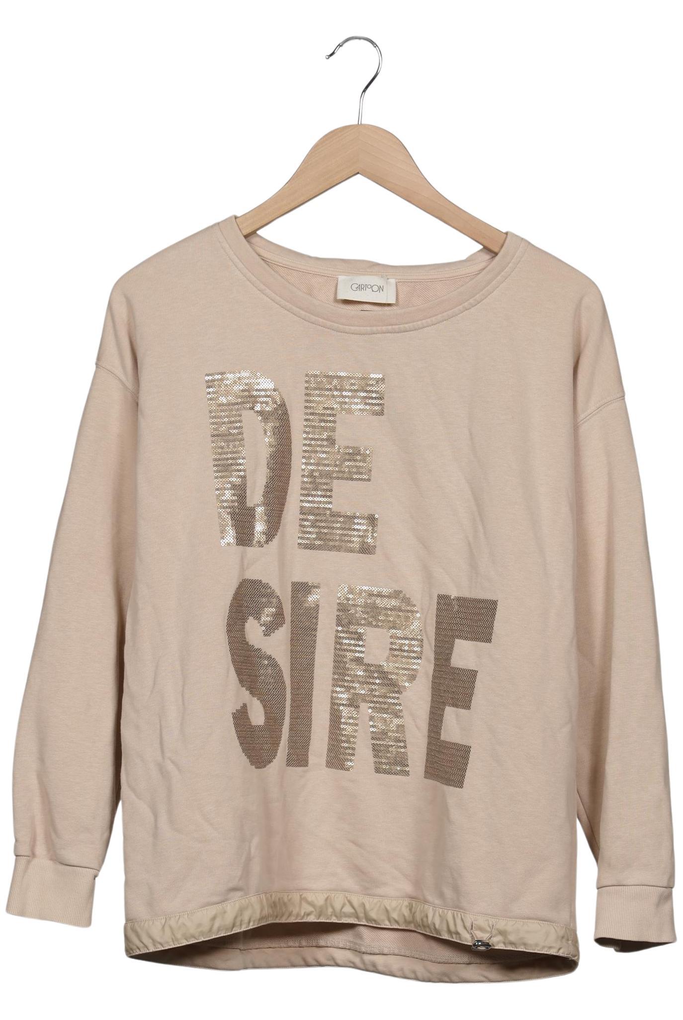

Cartoon Damen Sweatshirt, beige, Gr. 42