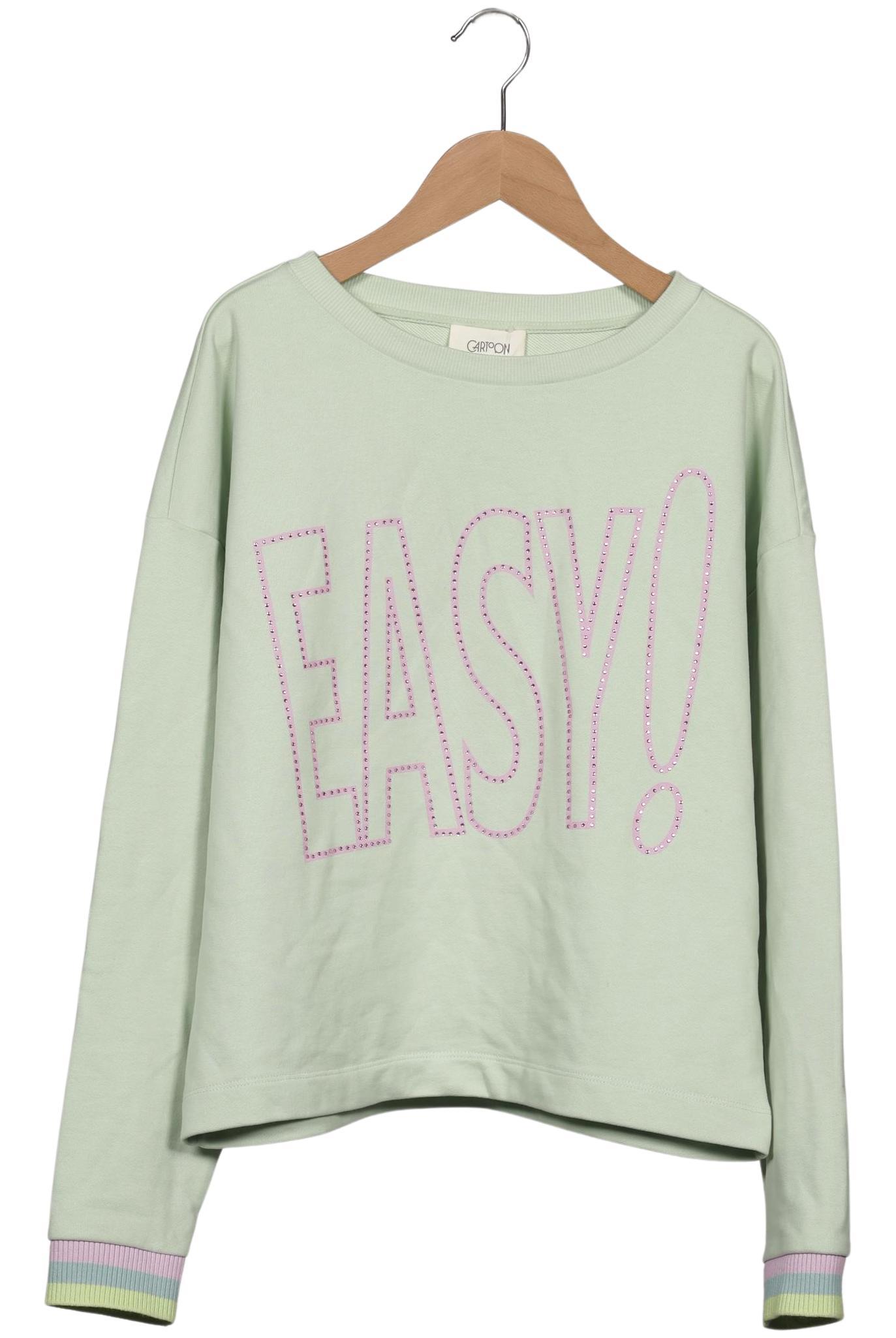 

Cartoon Damen Sweatshirt, hellgrün, Gr. 36