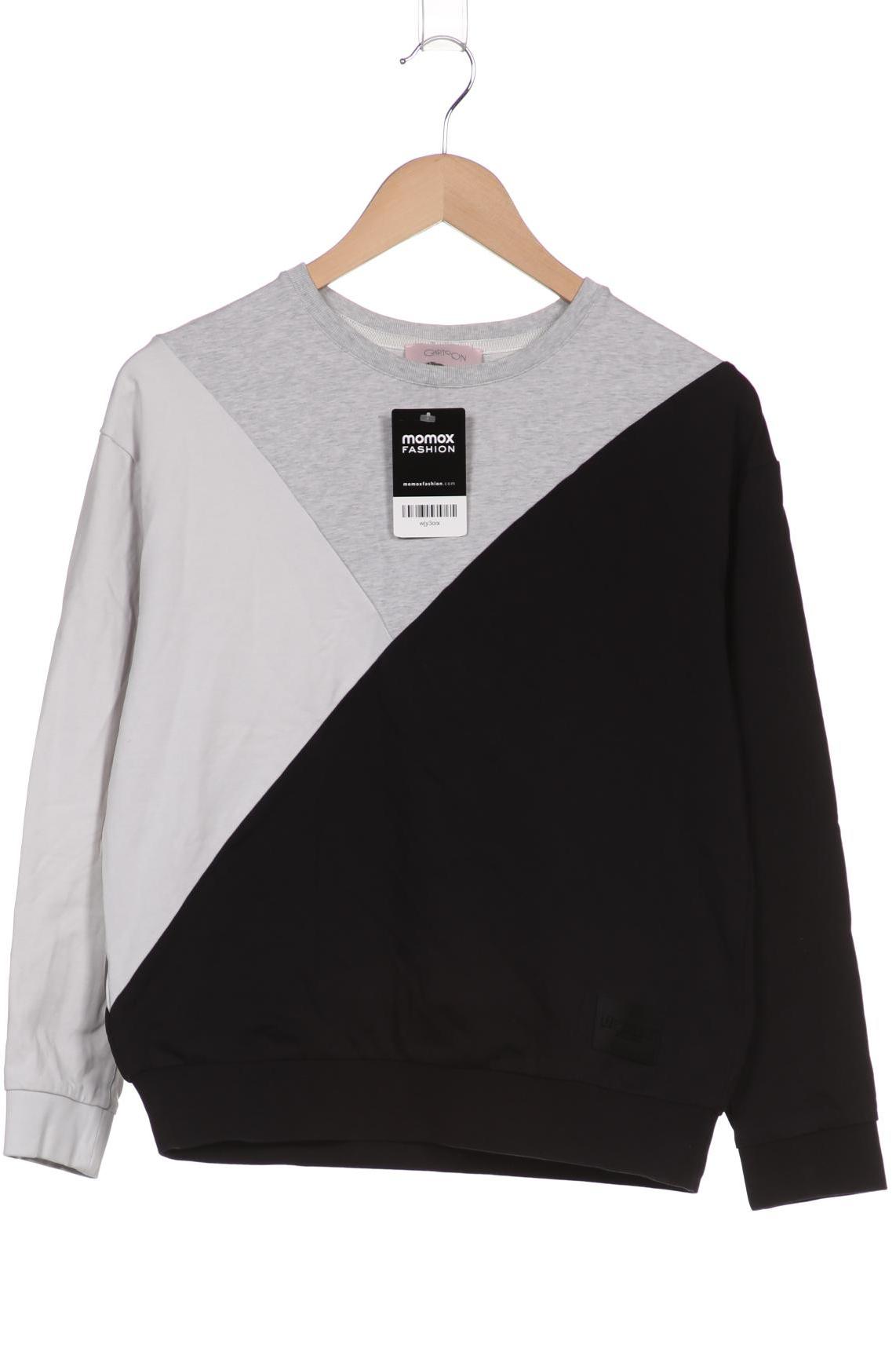

Cartoon Damen Sweatshirt, schwarz
