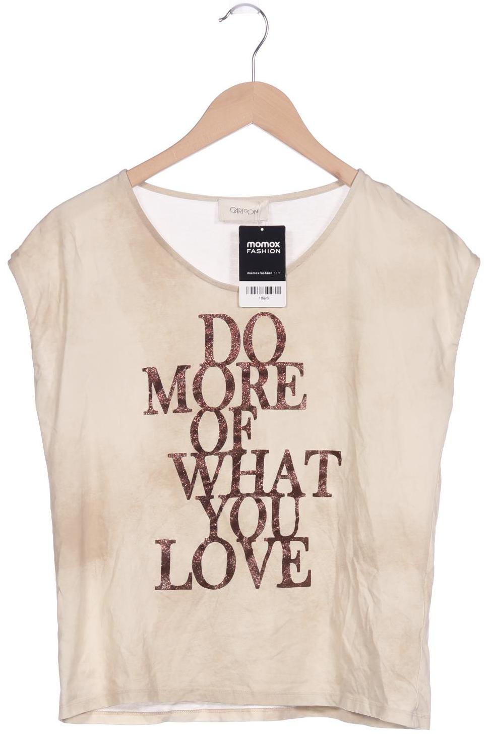 

Cartoon Damen T-Shirt, beige, Gr. 36