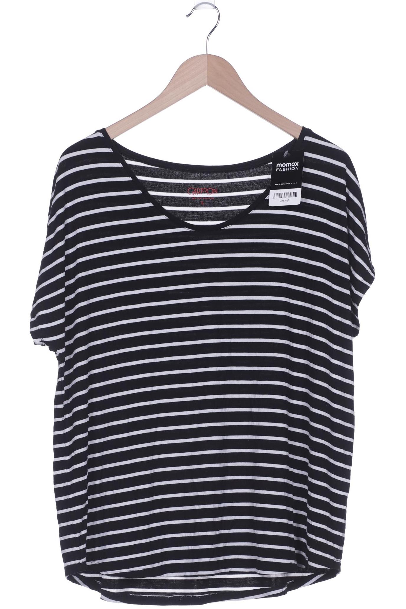

Cartoon Damen T-Shirt, schwarz