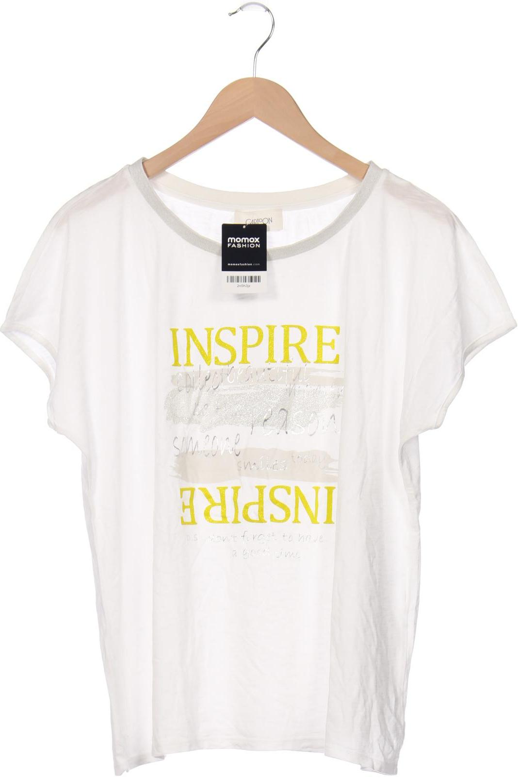 

Cartoon Damen T-Shirt, weiß