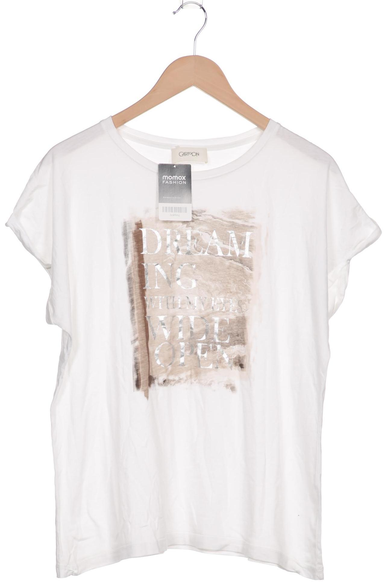 

Cartoon Damen T-Shirt, weiß