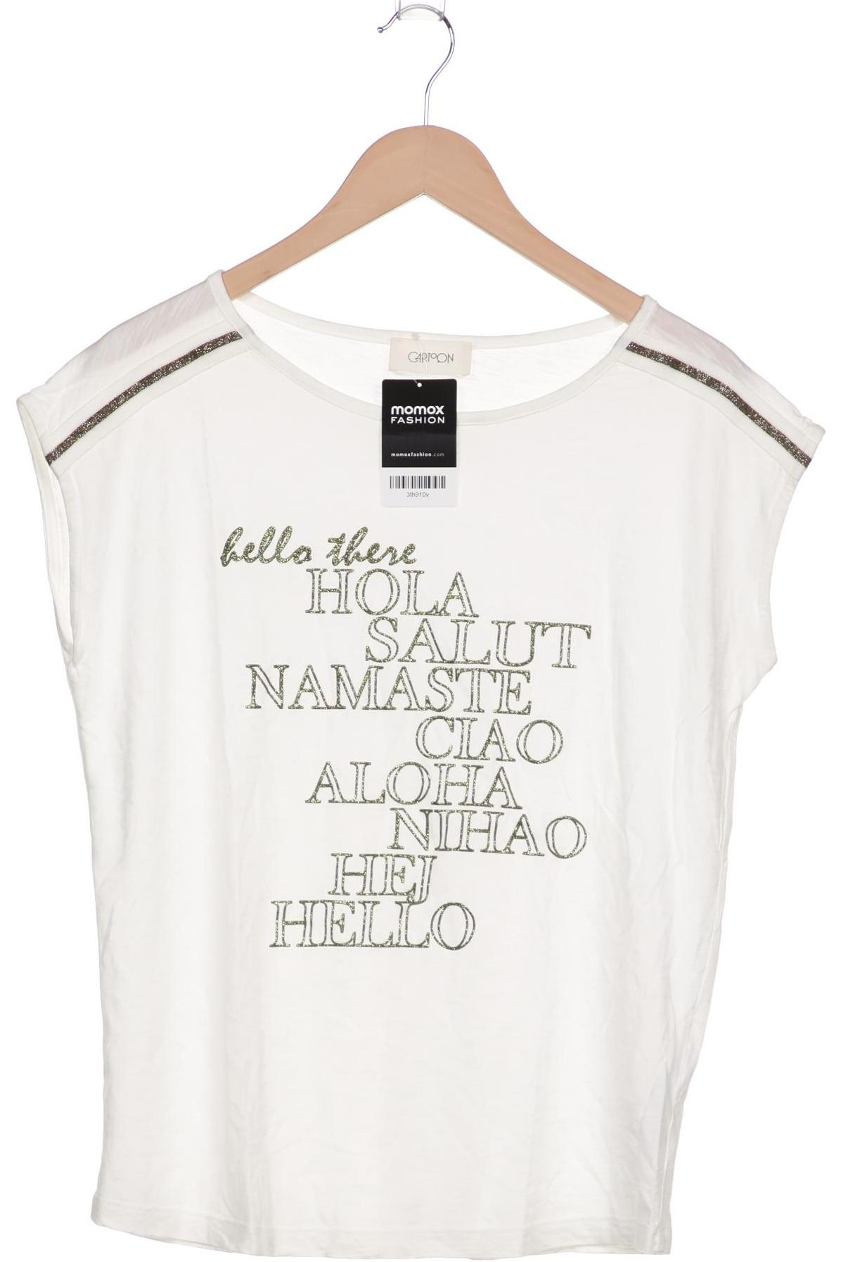 

Cartoon Damen T-Shirt, weiß