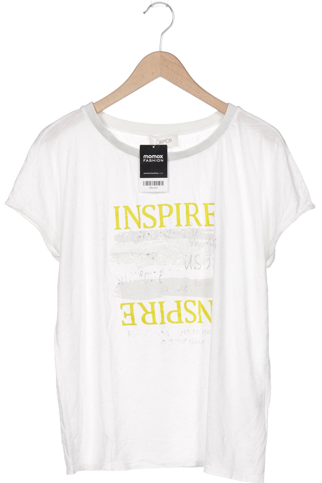 

Cartoon Damen T-Shirt, weiß