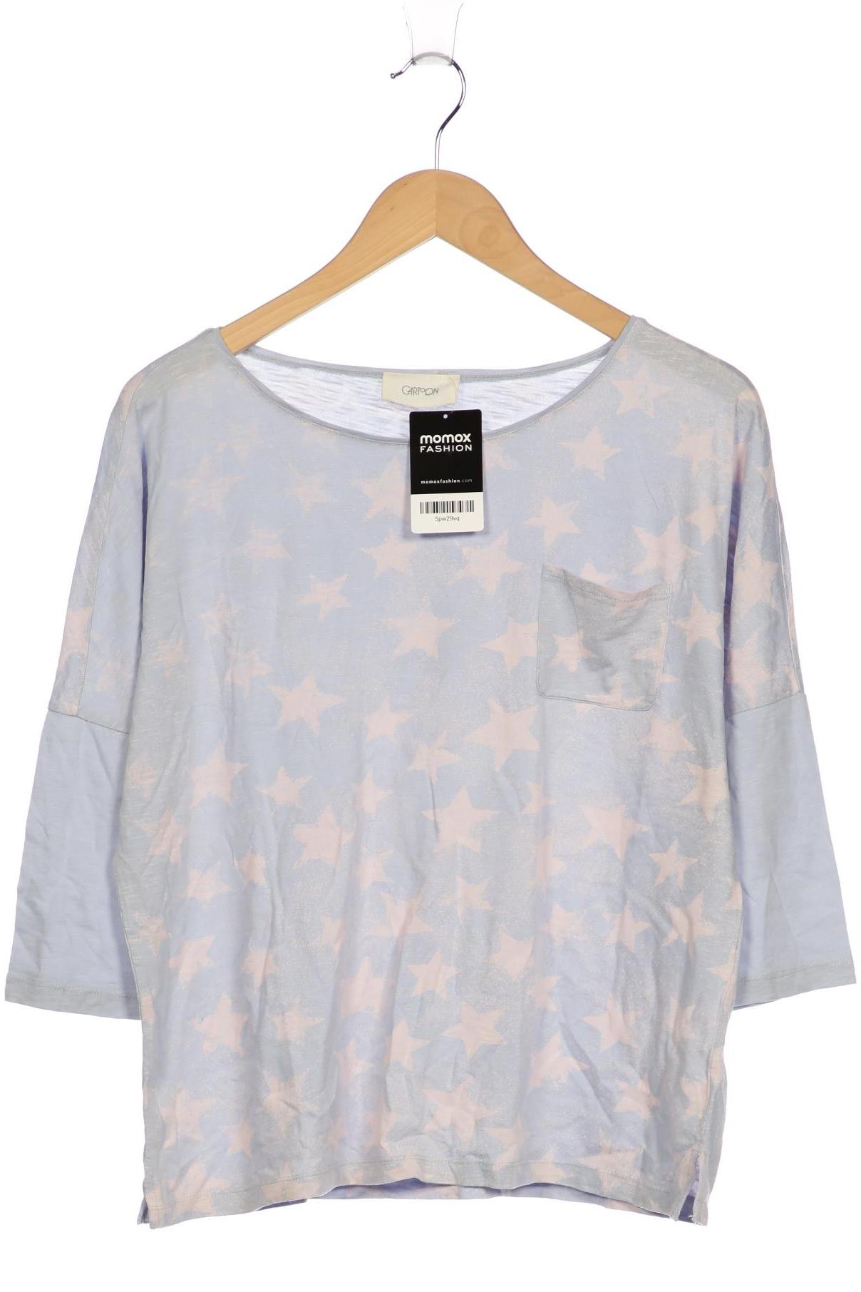 Thumbnail - Cartoon Damen T-Shirt, hellblau, Gr. 46