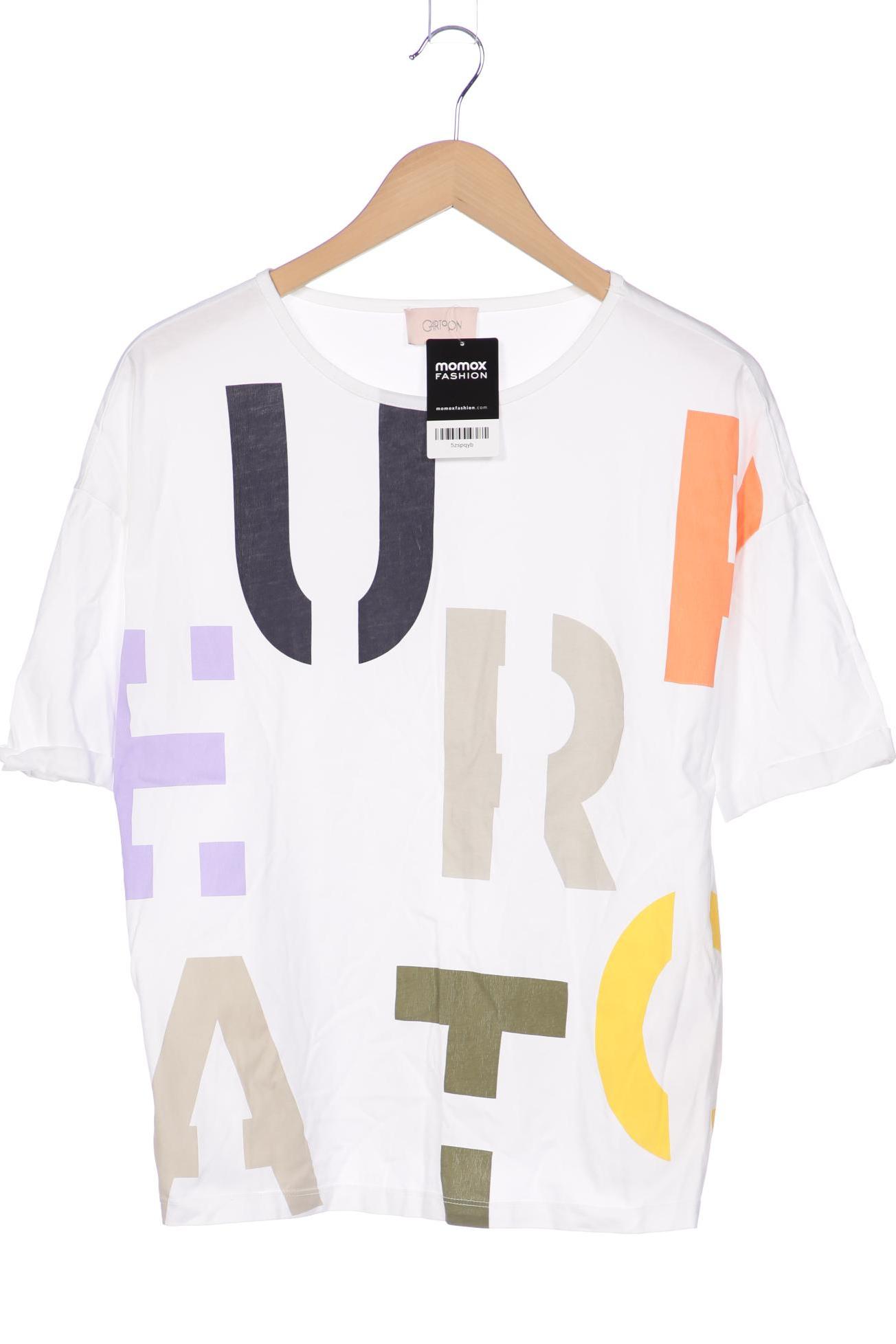 

Cartoon Damen T-Shirt, weiß