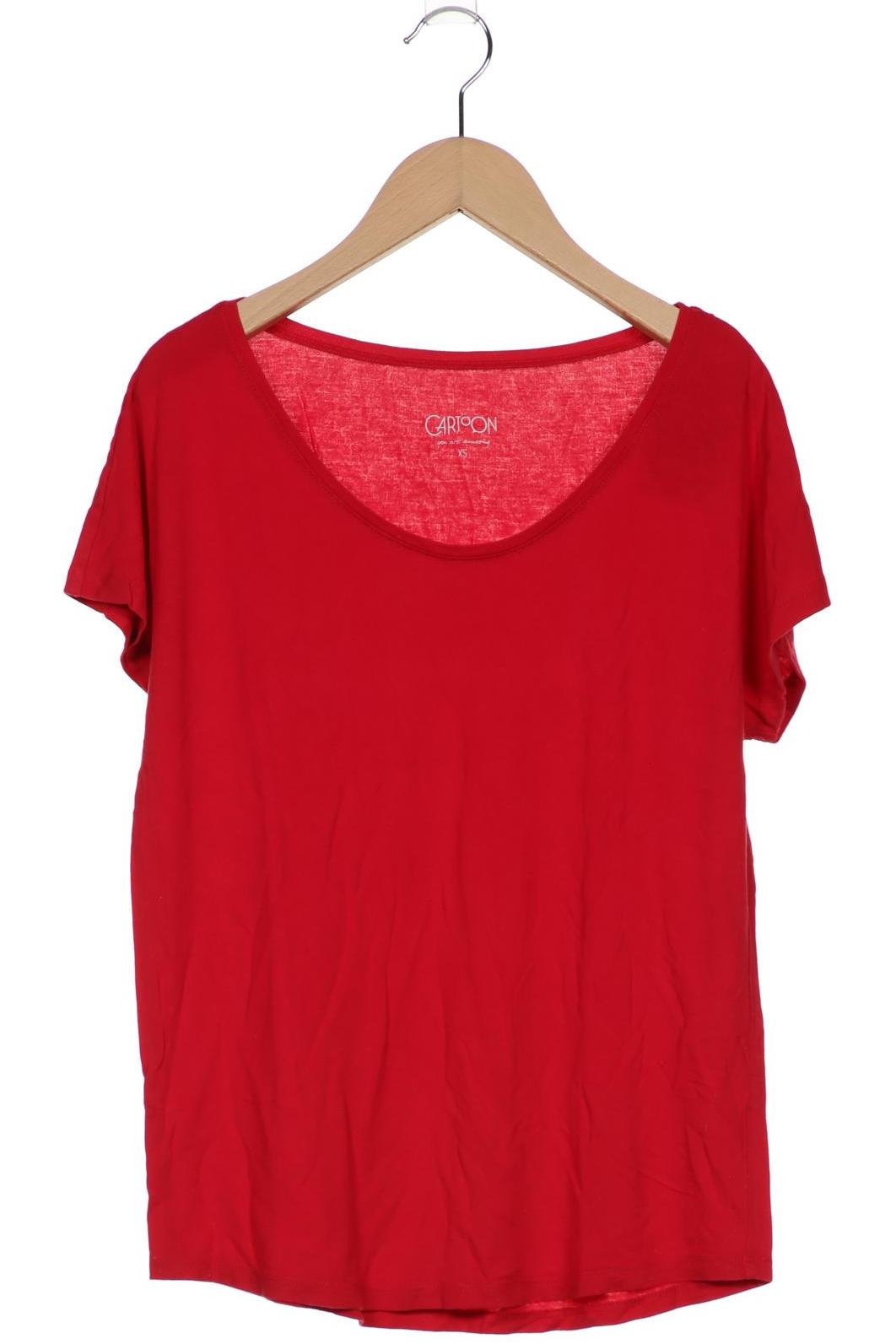 

Cartoon Damen T-Shirt, rot