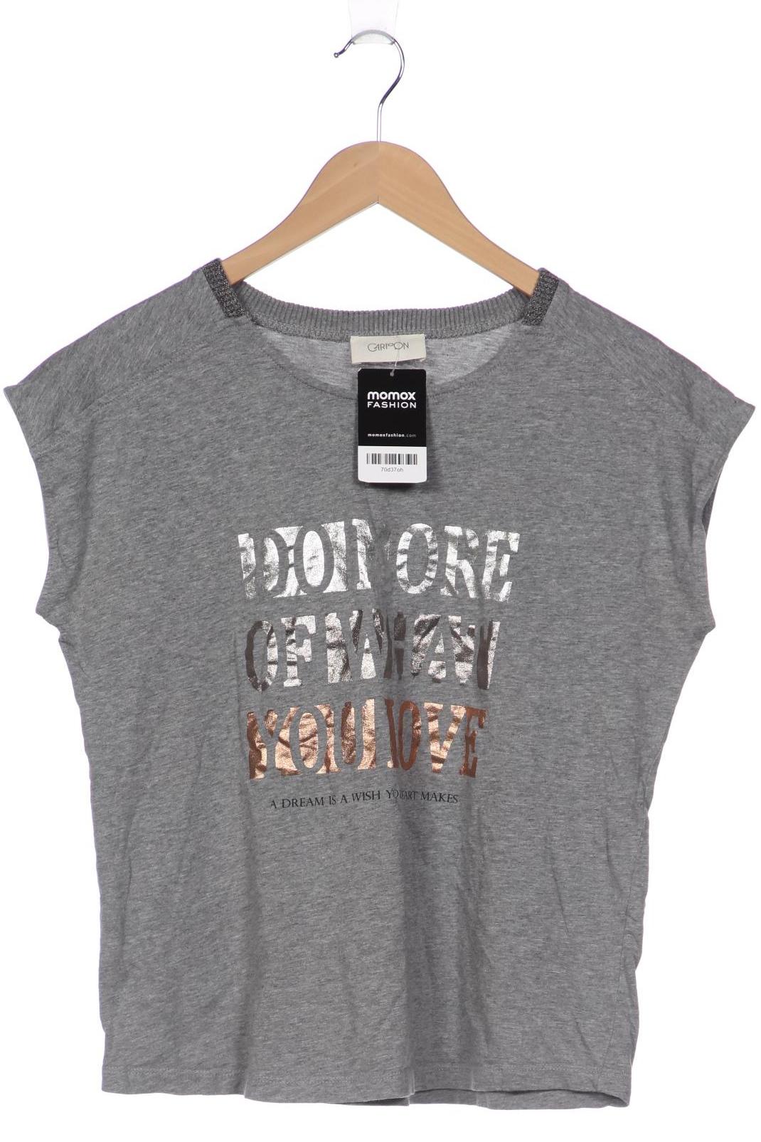 

Cartoon Damen T-Shirt, grau