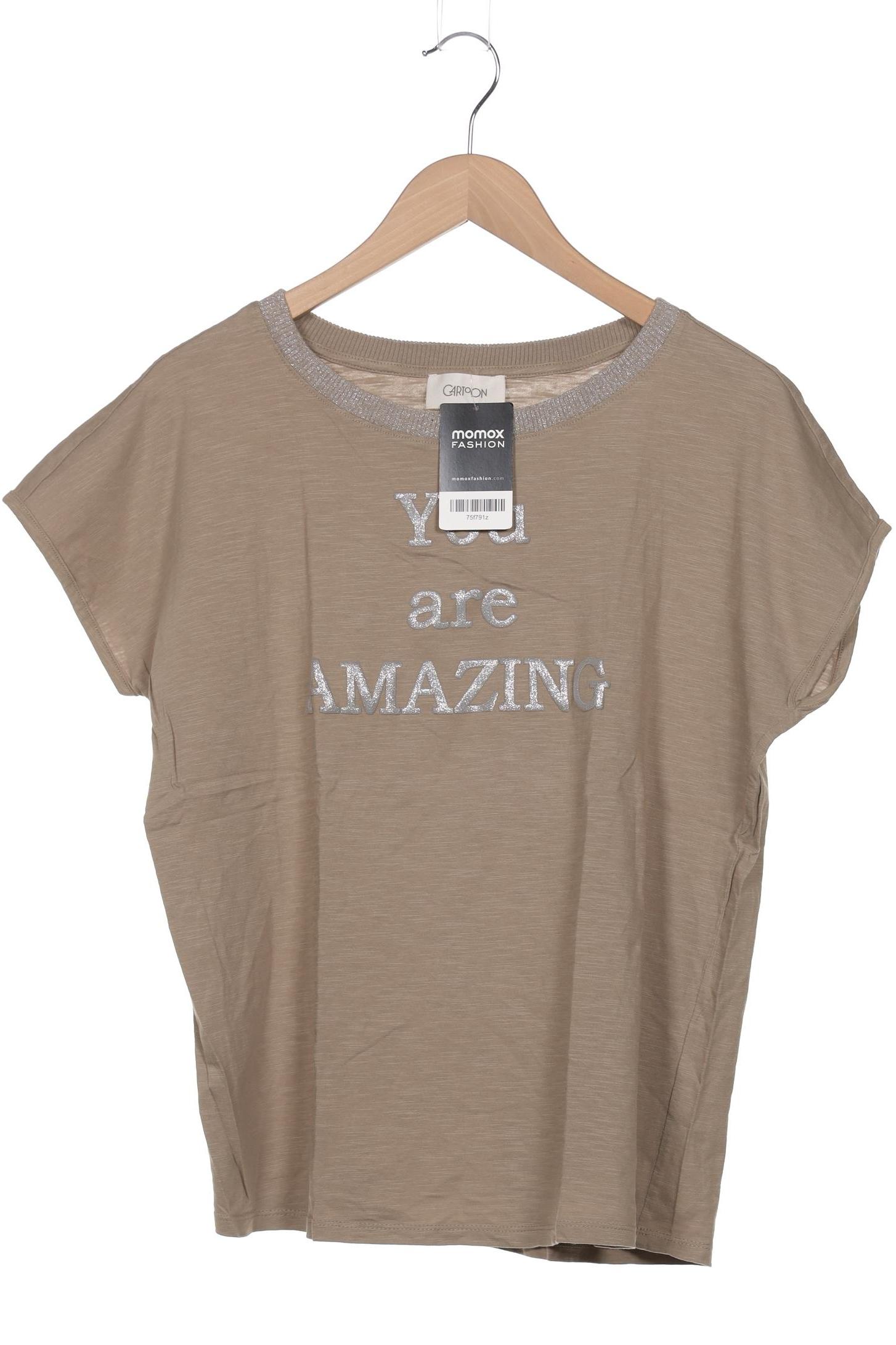 

Cartoon Damen T-Shirt, braun, Gr. 42