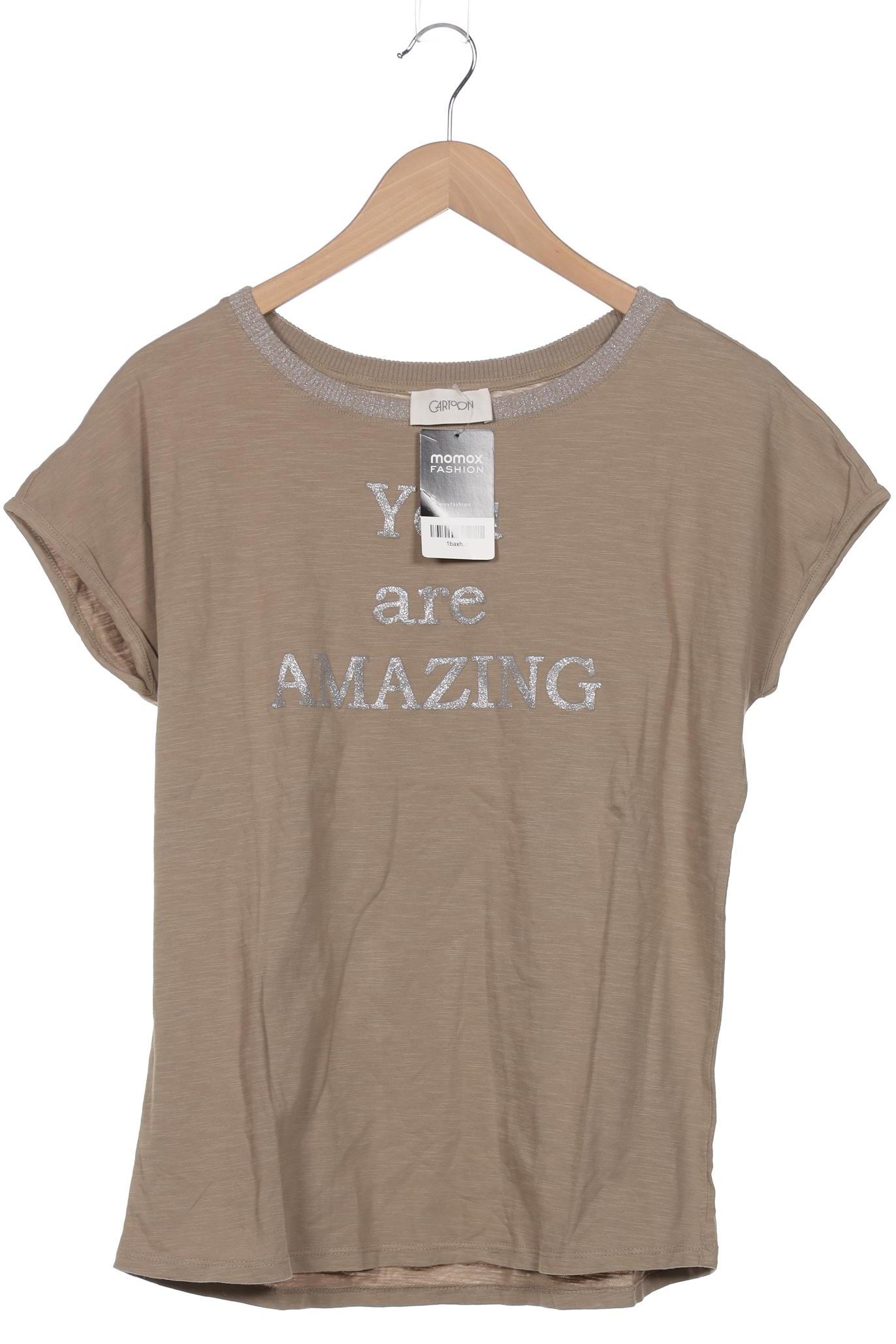 

Cartoon Damen T-Shirt, beige, Gr. 42