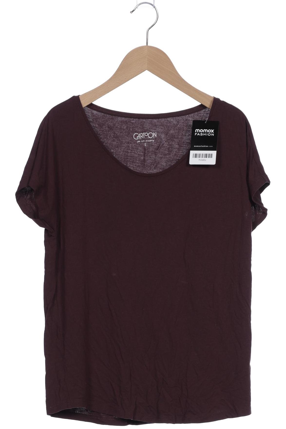 

Cartoon Damen T-Shirt, bordeaux