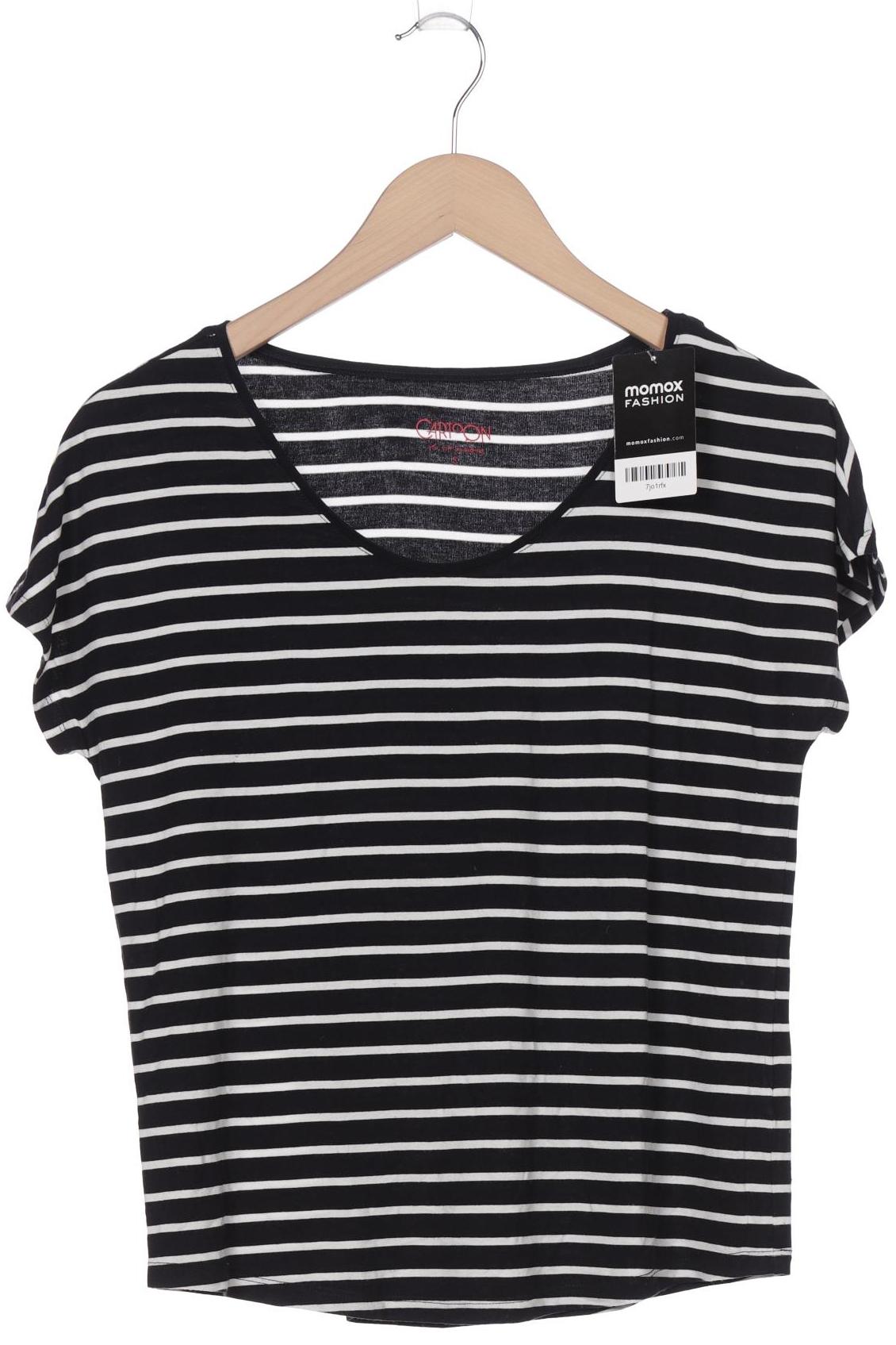 

Cartoon Damen T-Shirt, schwarz