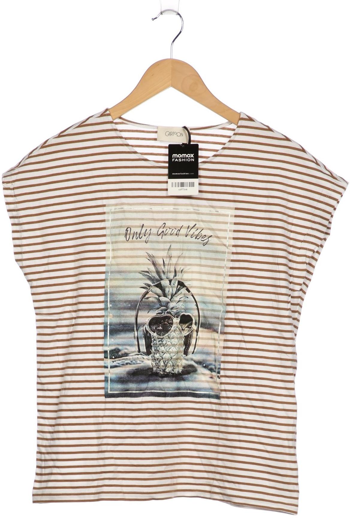 

Cartoon Damen T-Shirt, braun, Gr. 40