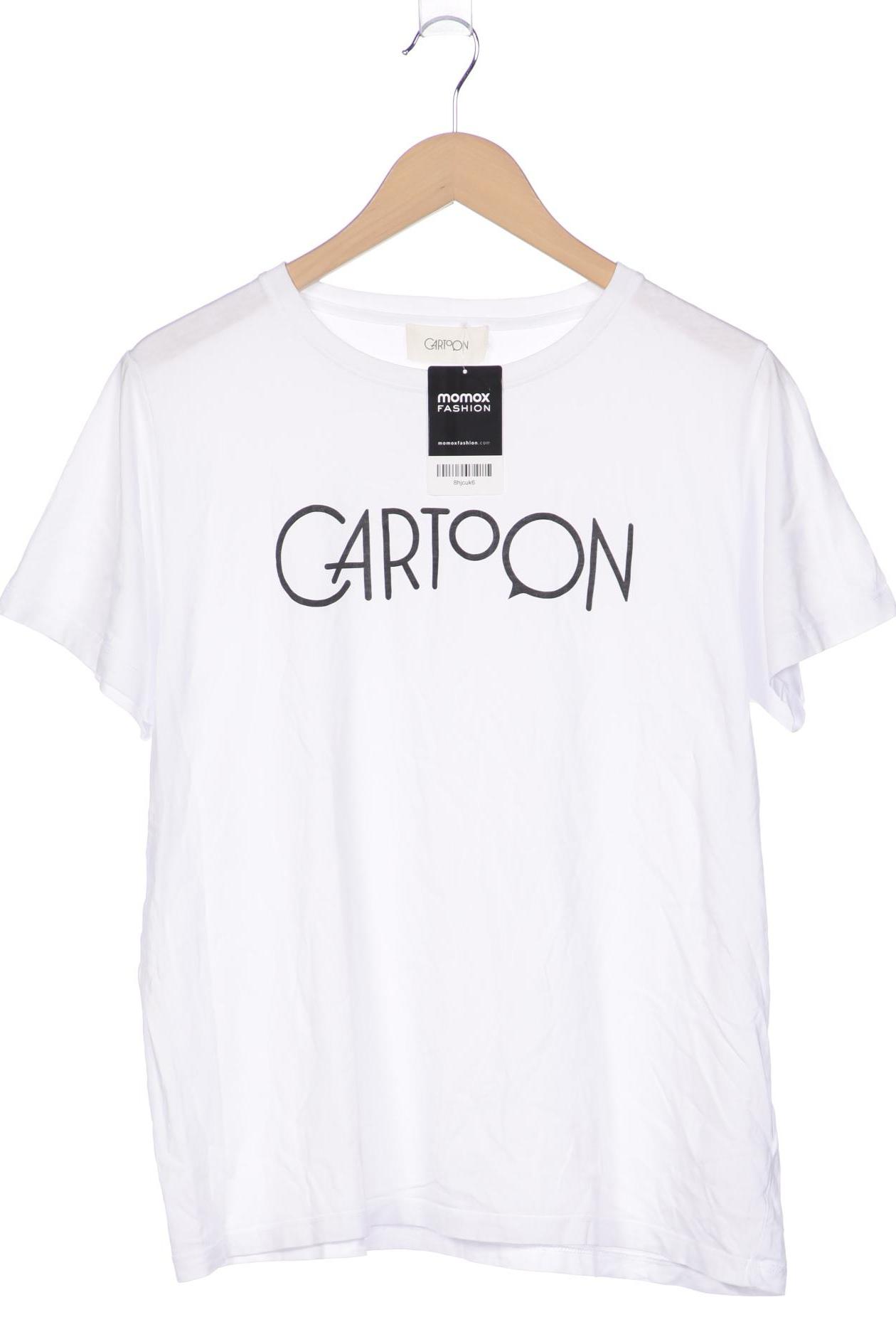 

Cartoon Damen T-Shirt, weiß