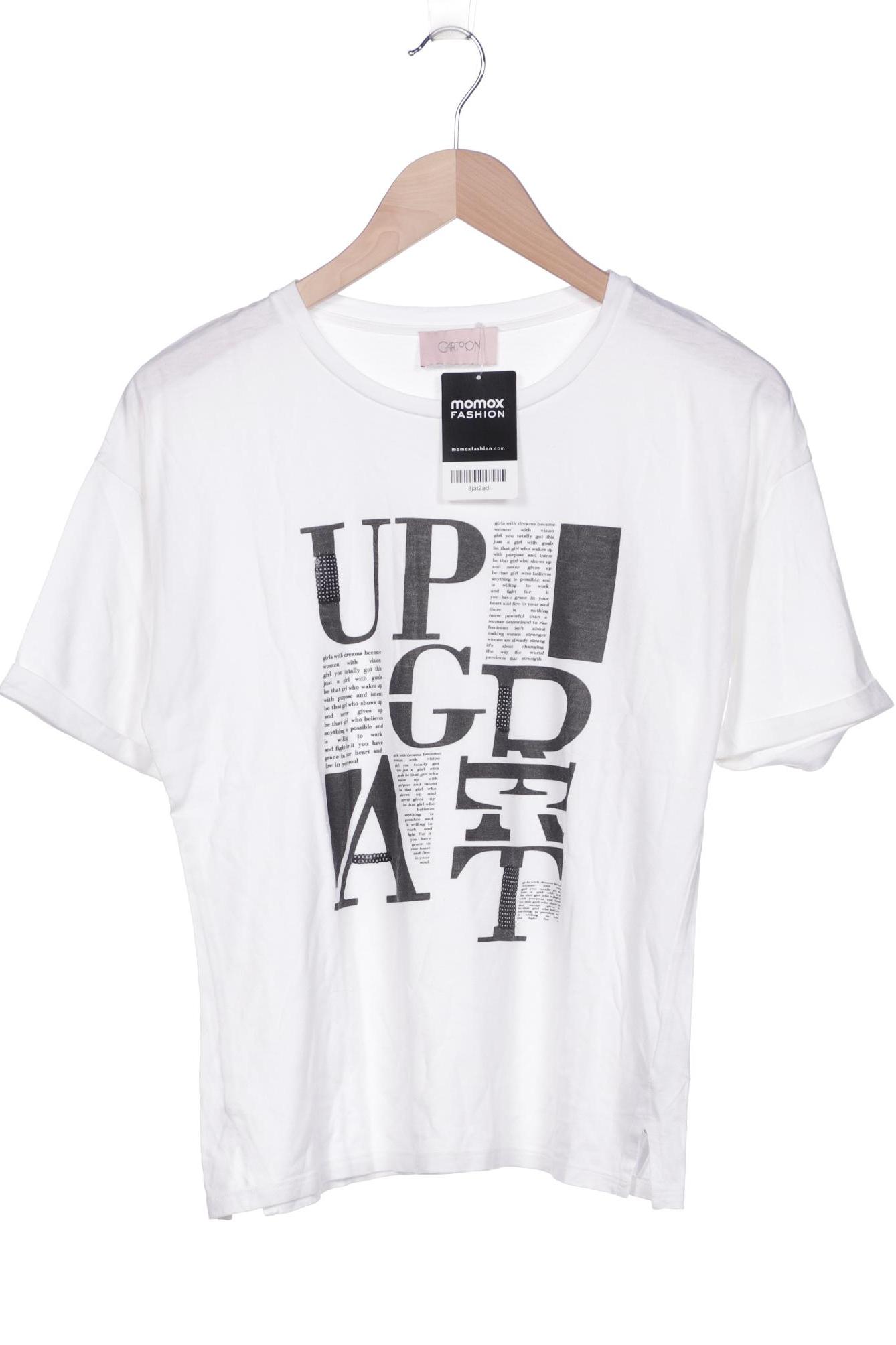 

Cartoon Damen T-Shirt, weiß