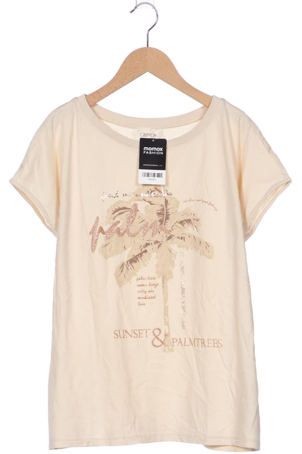 

Cartoon Damen T-Shirt, beige, Gr. 40