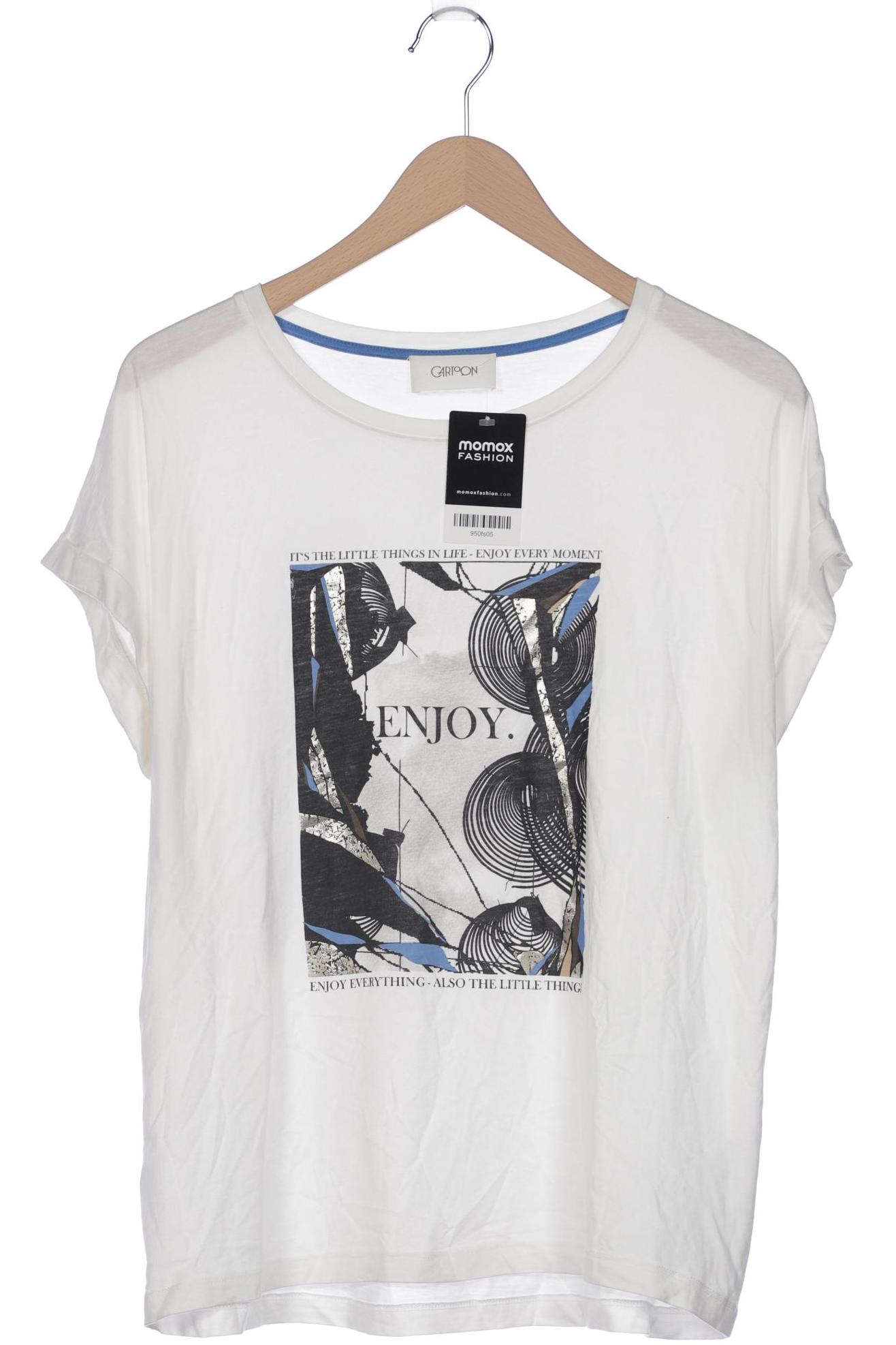 

Cartoon Damen T-Shirt, weiß