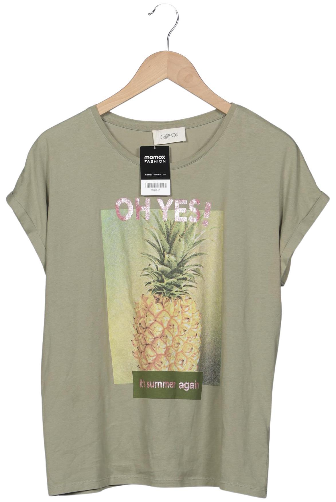 

Cartoon Damen T-Shirt, grün, Gr. 42
