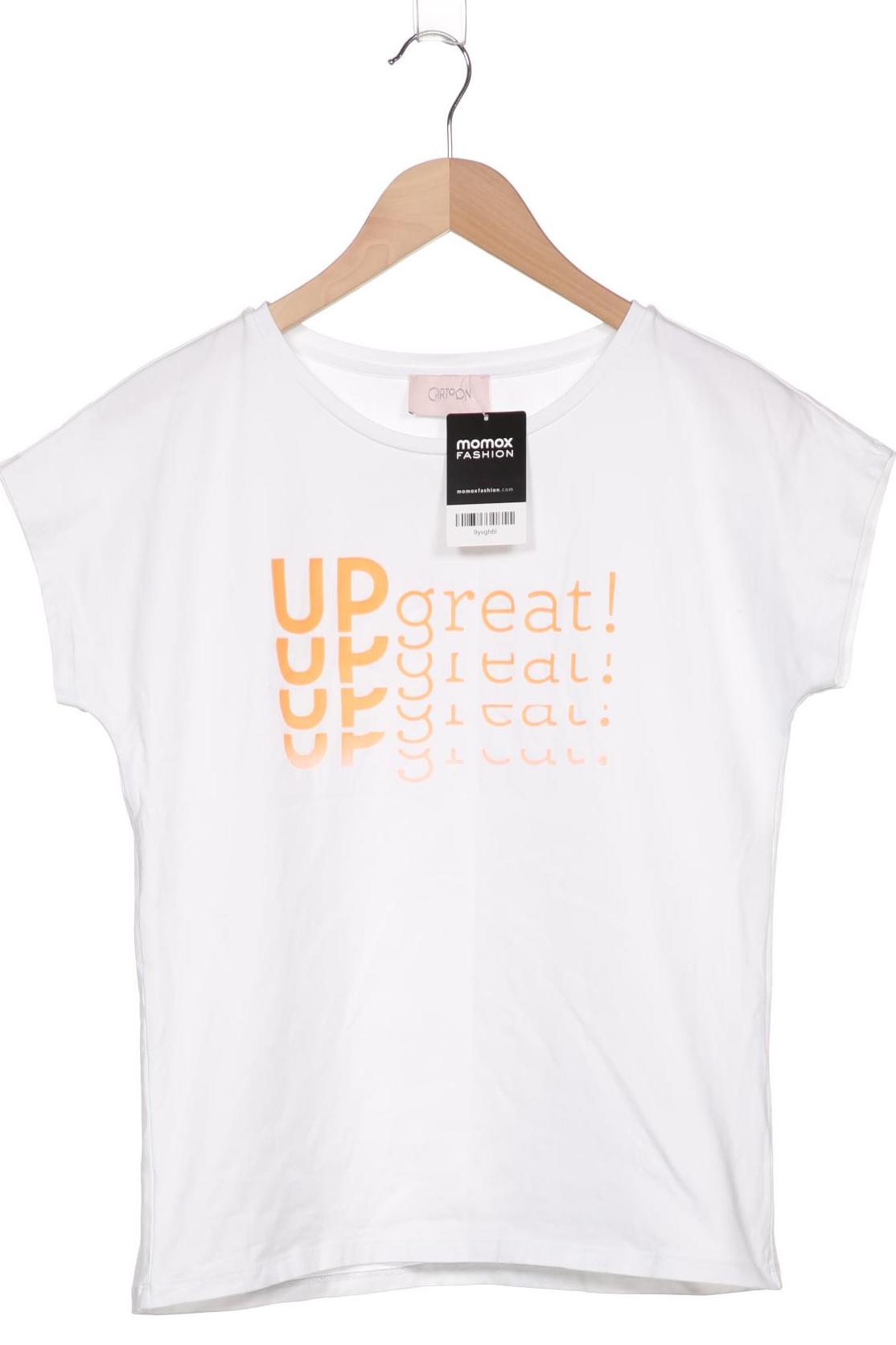 

Cartoon Damen T-Shirt, weiß