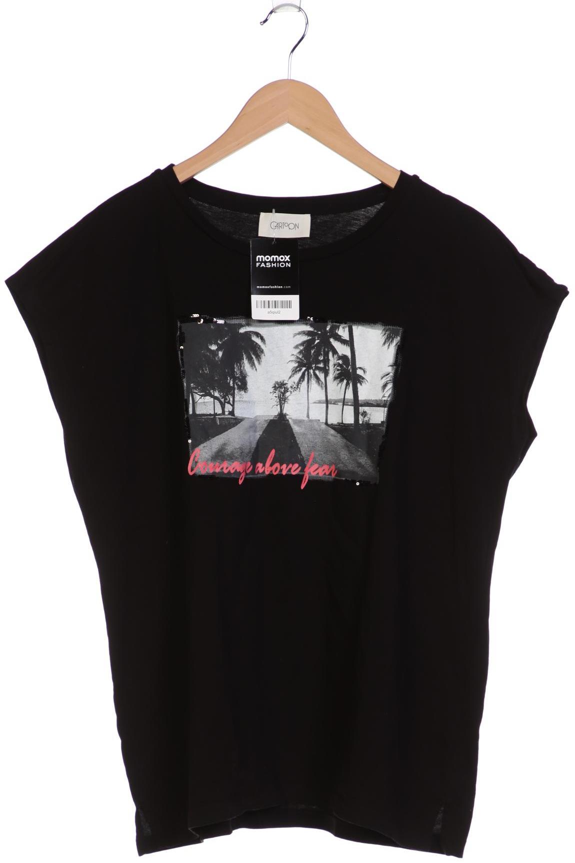 

Cartoon Damen T-Shirt, schwarz, Gr. 44
