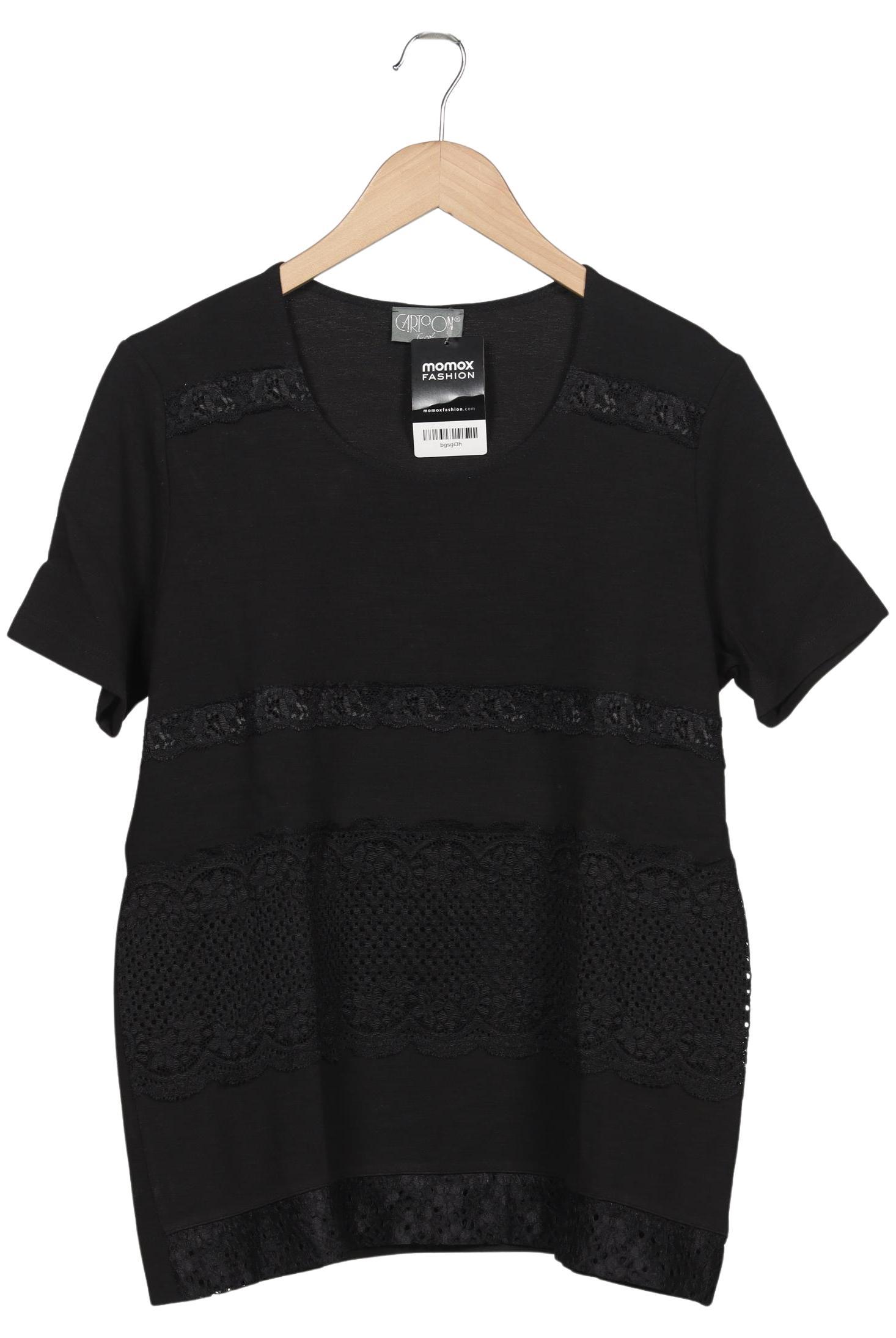 

Cartoon Damen T-Shirt, schwarz, Gr. 38