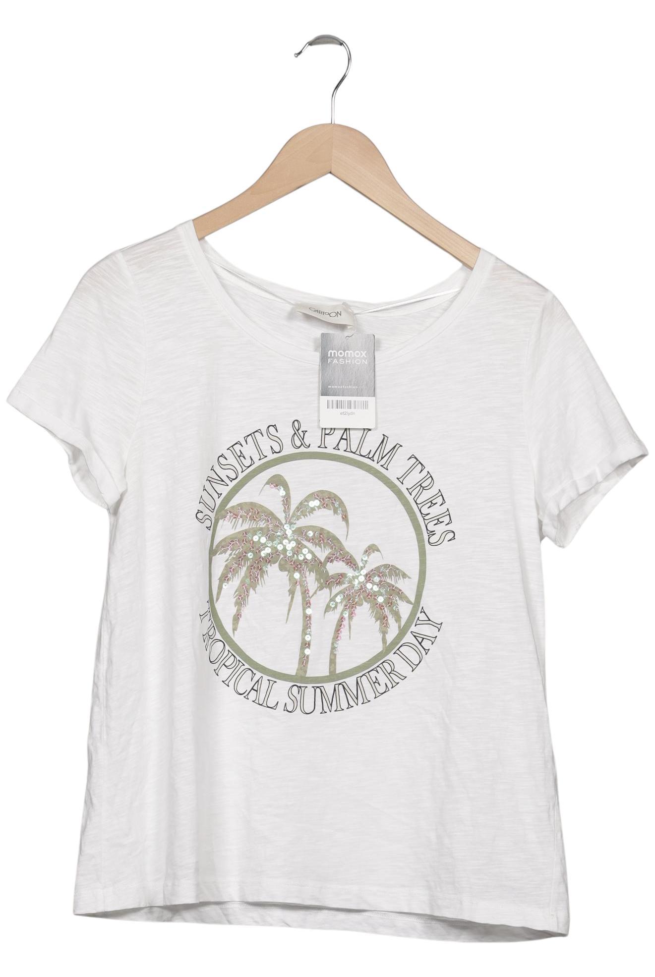 

Cartoon Damen T-Shirt, weiß, Gr. 36