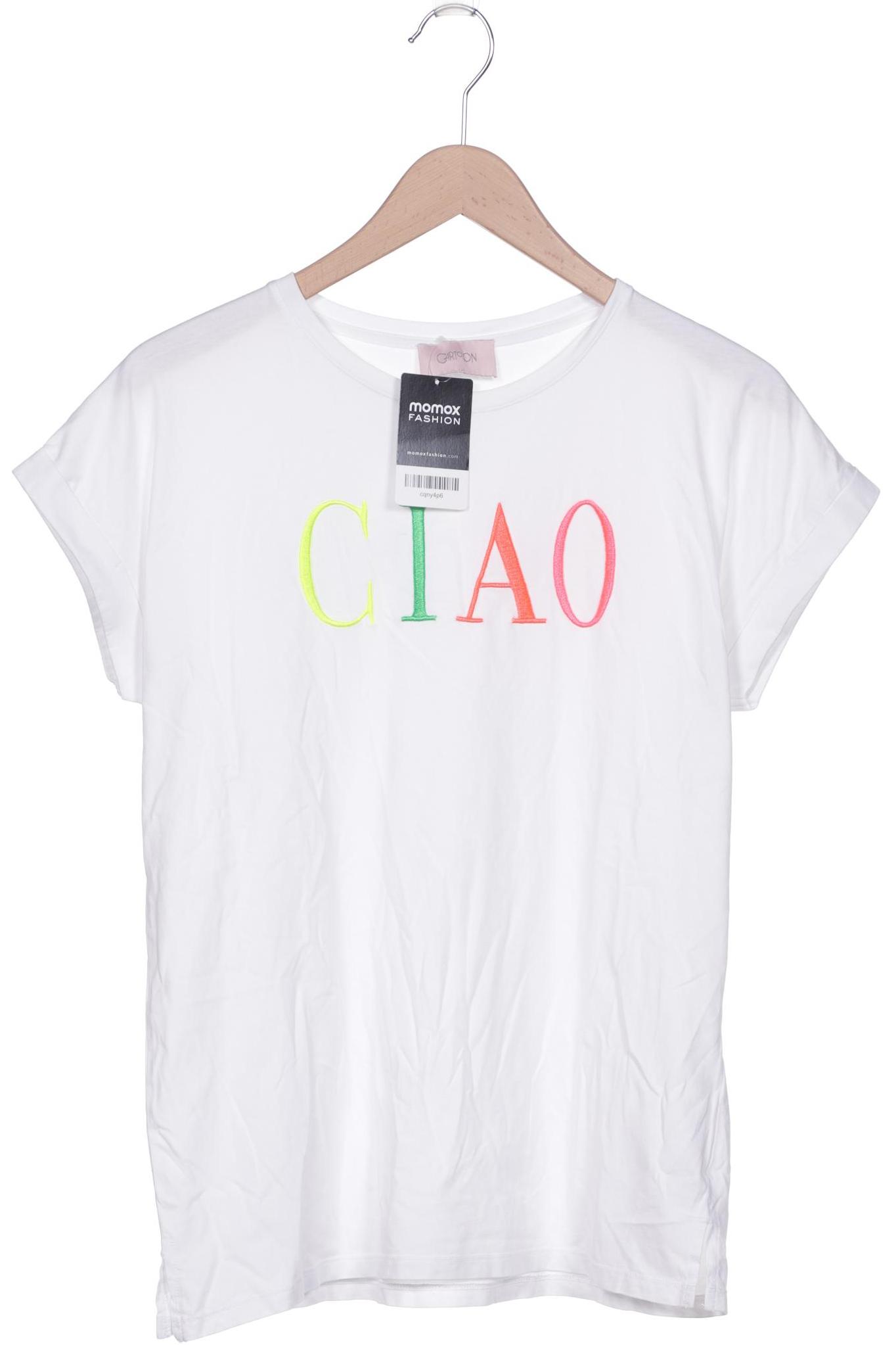 

Cartoon Damen T-Shirt, weiß