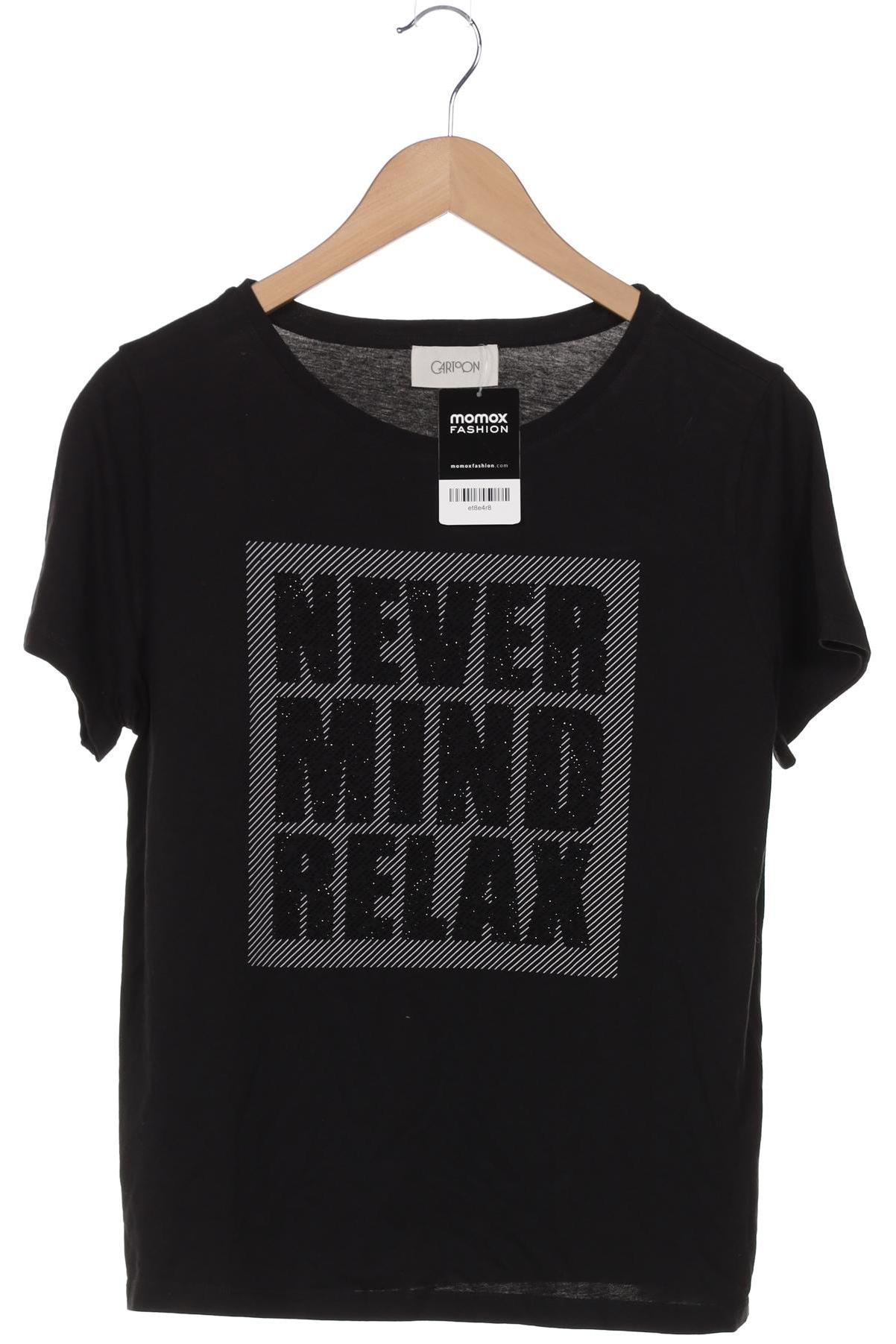 

Cartoon Damen T-Shirt, schwarz, Gr. 40